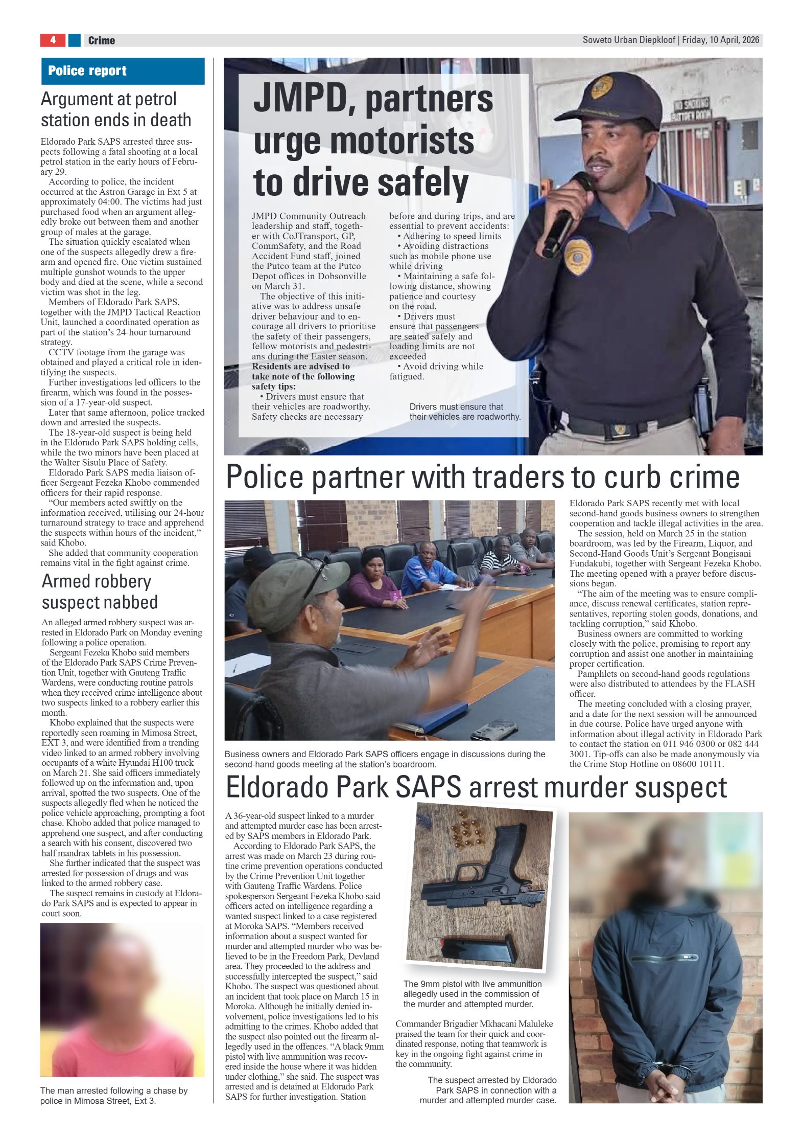 Diepkloof: 10 April 2026 page 4