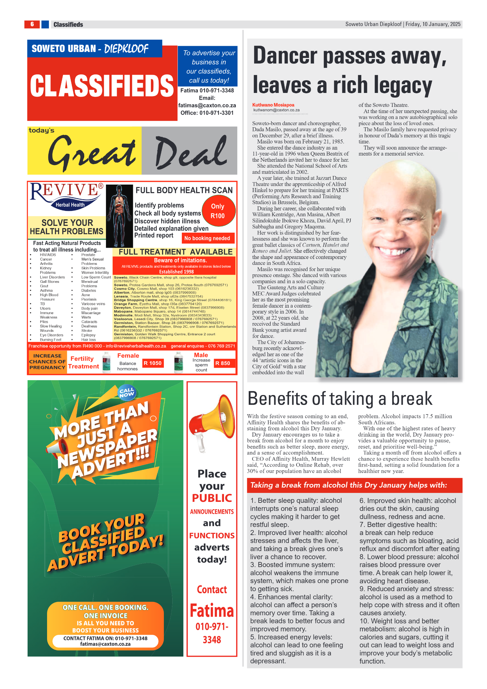 Diepkloof: 10 January 2025 page 6