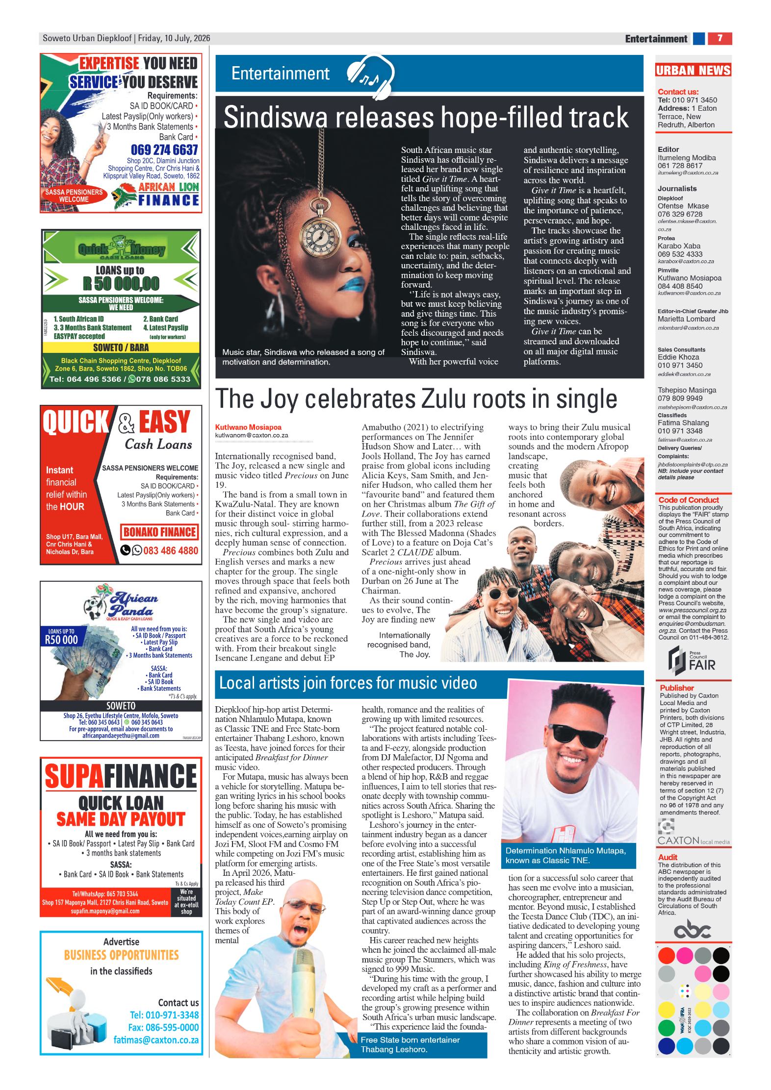 Diepkloof 10 July 2026 page 7