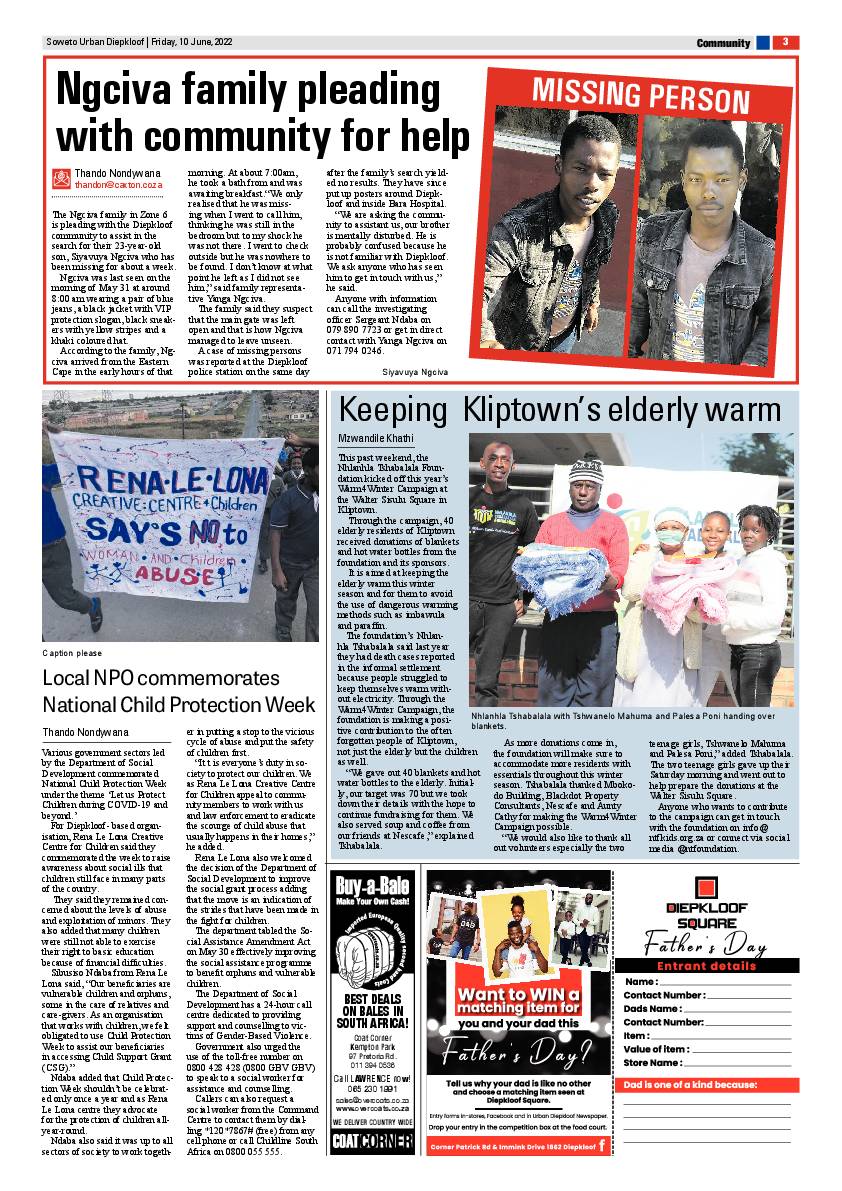 Diepkloof 10 June 2022 page 3