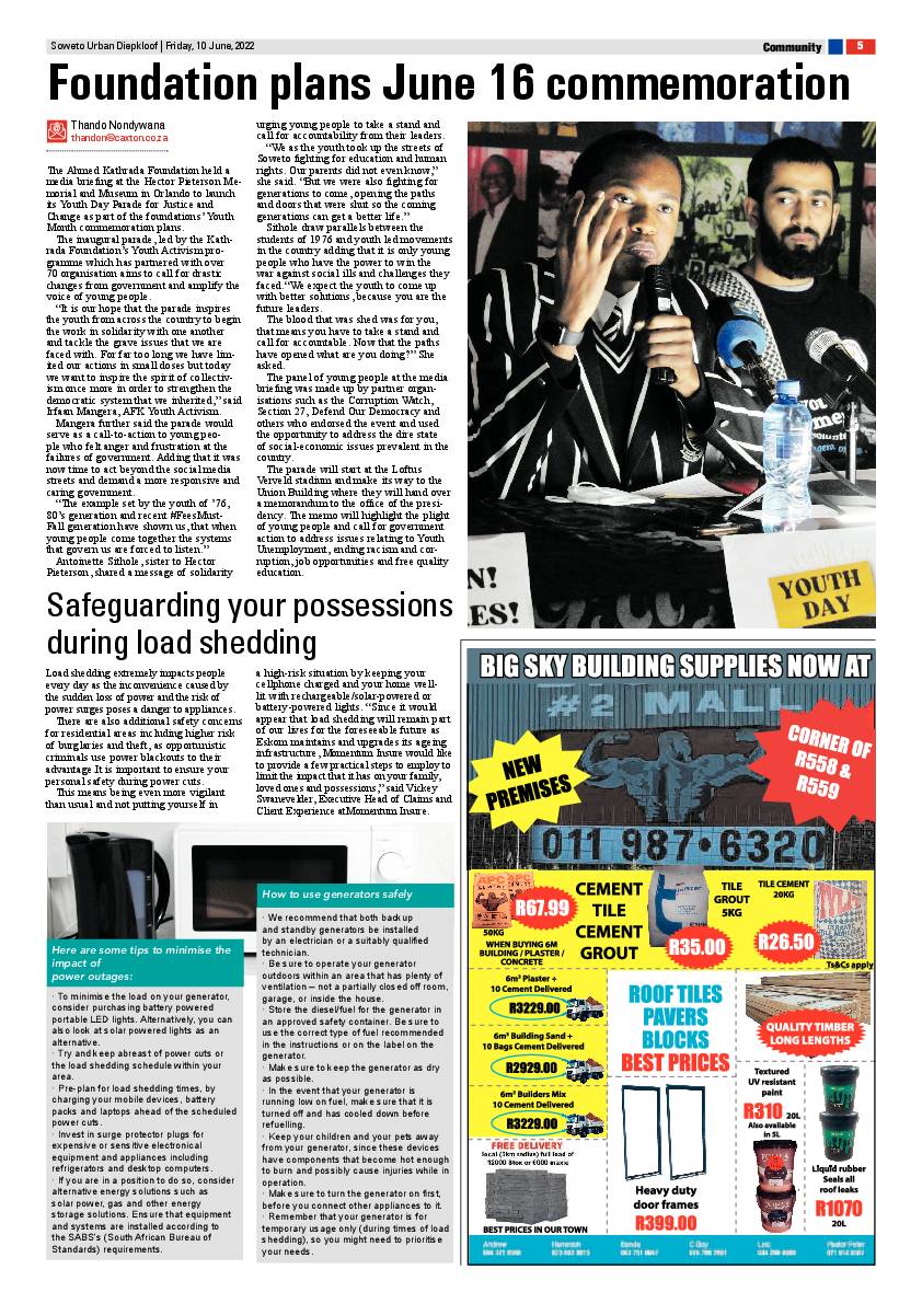 Diepkloof 10 June 2022 page 5