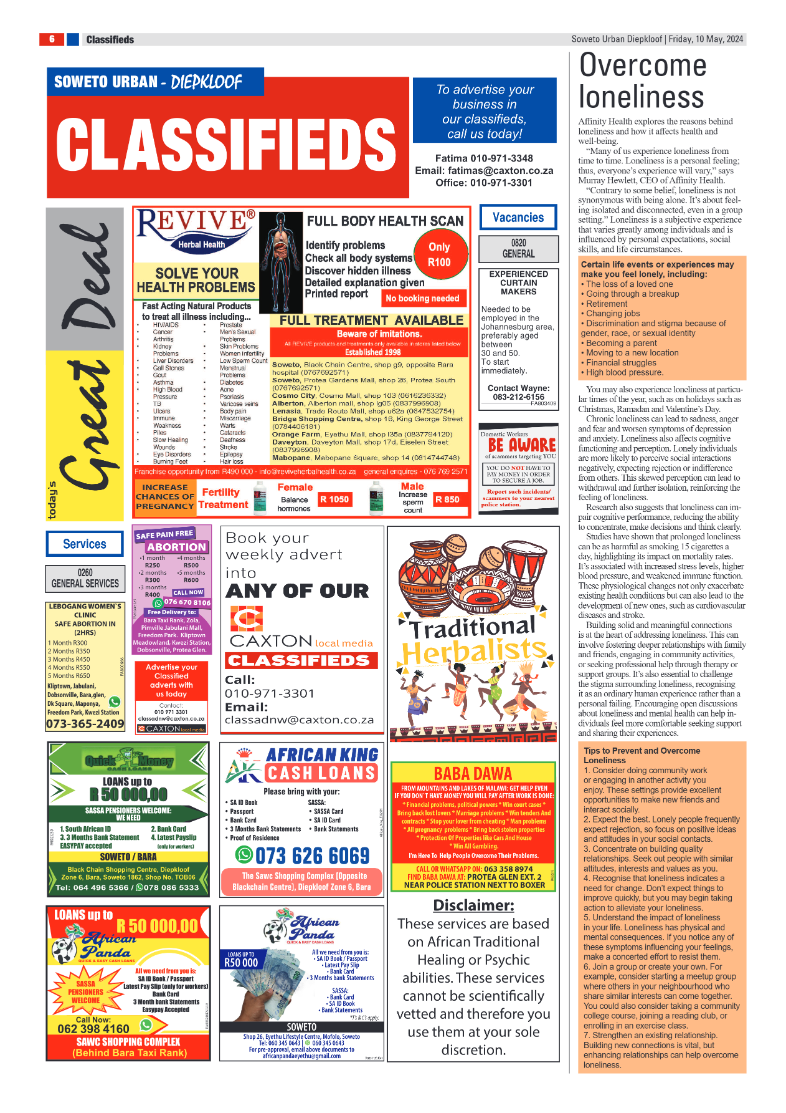 Diepkloof: 10 May 2024 page 6