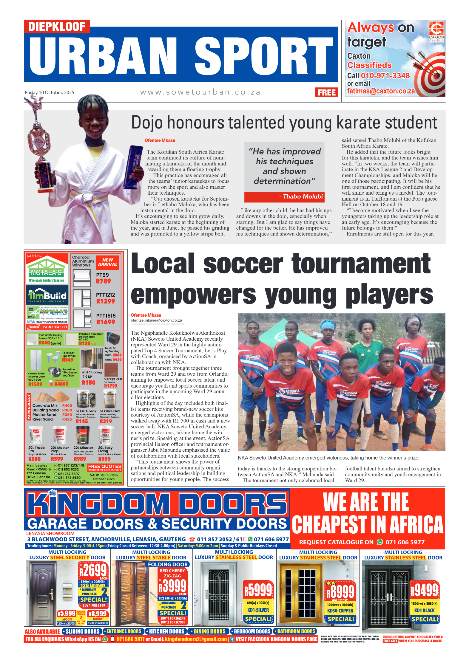 Diepkloof: Friday 10 October page 8