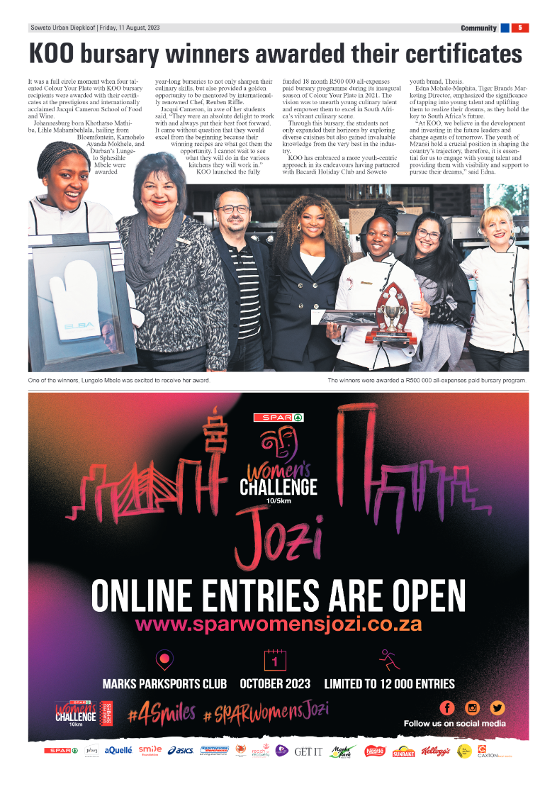Diepkloof: 11 August 2023 page 5