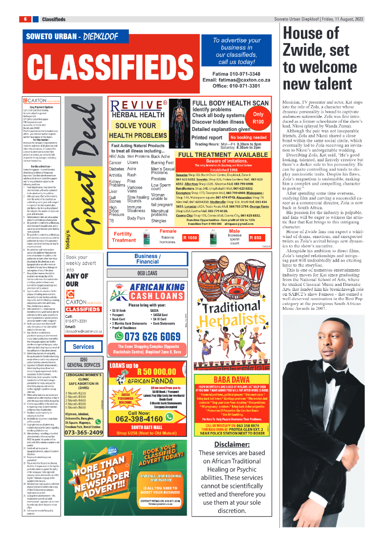 Diepkloof: 11 August 2023 page 6