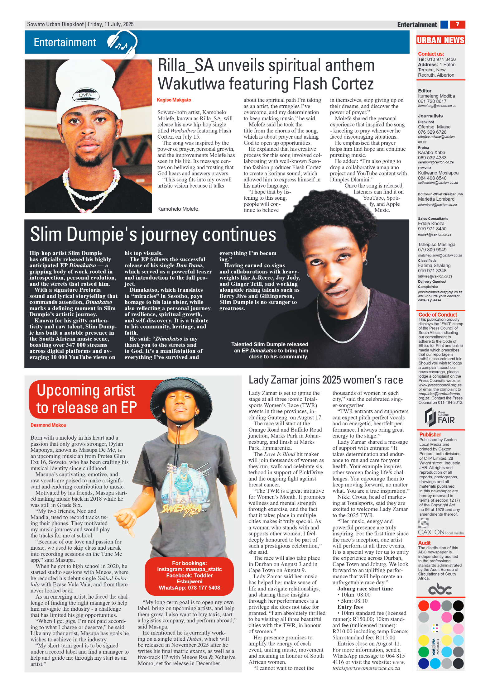 Diepkloof: 11 July 2025 page 7