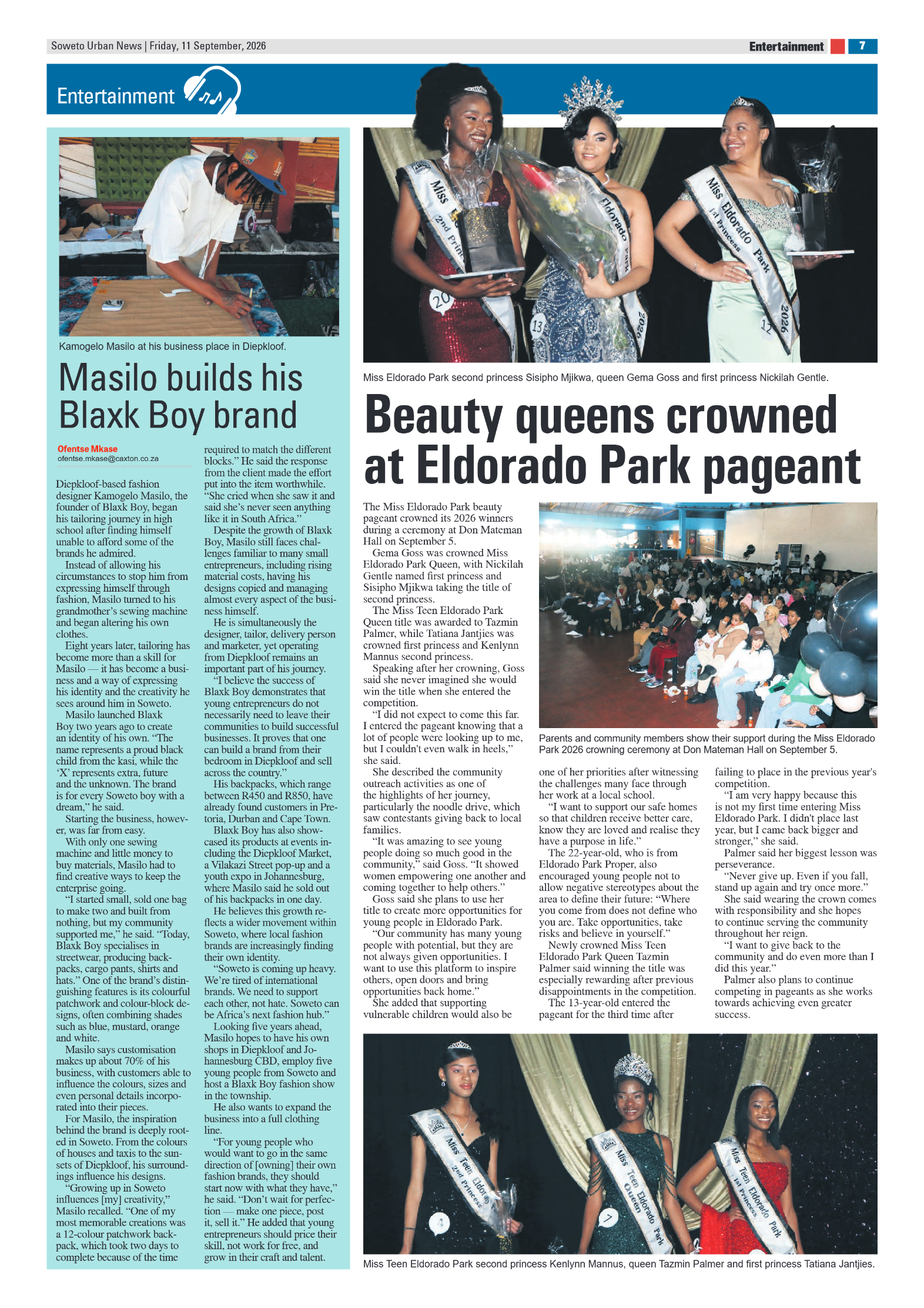 Diepkloof 11 September 2026 page 7