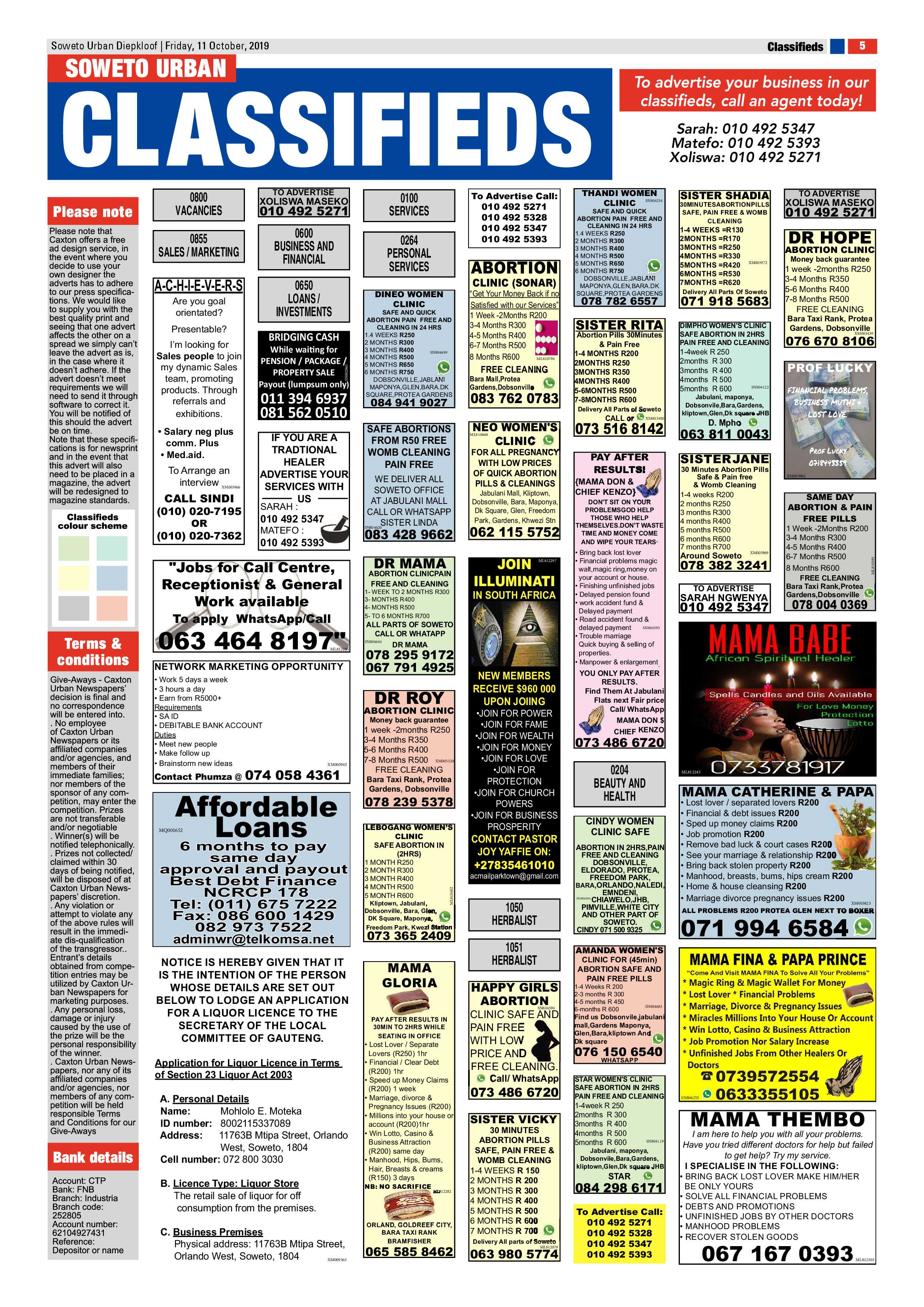 Diepkloof News – October 11, 2019 page 5