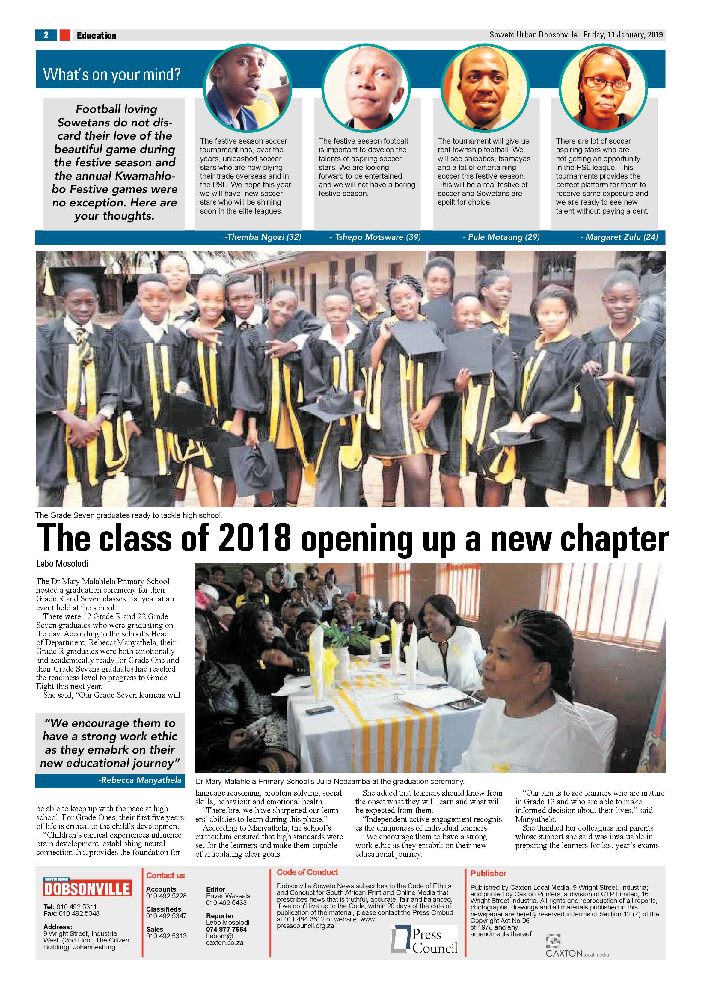 Jan 11 – Dobsonville News page 2