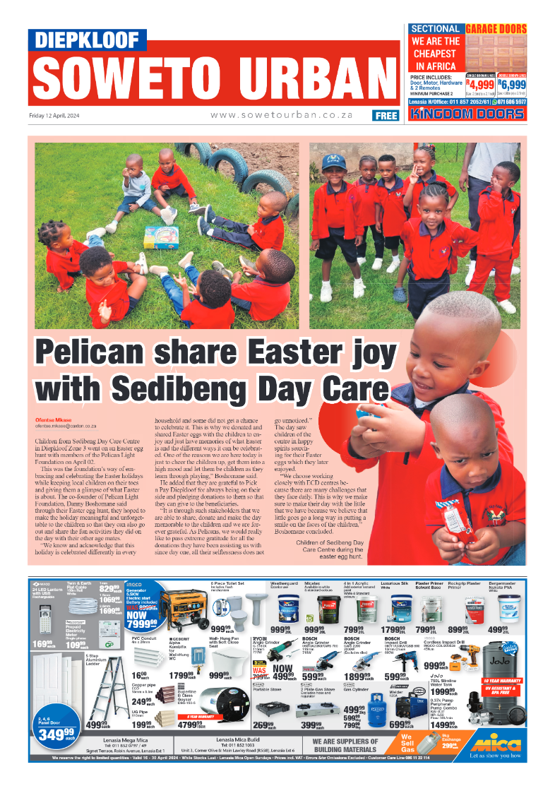 Diepkloof: 12 April 2024 page 1