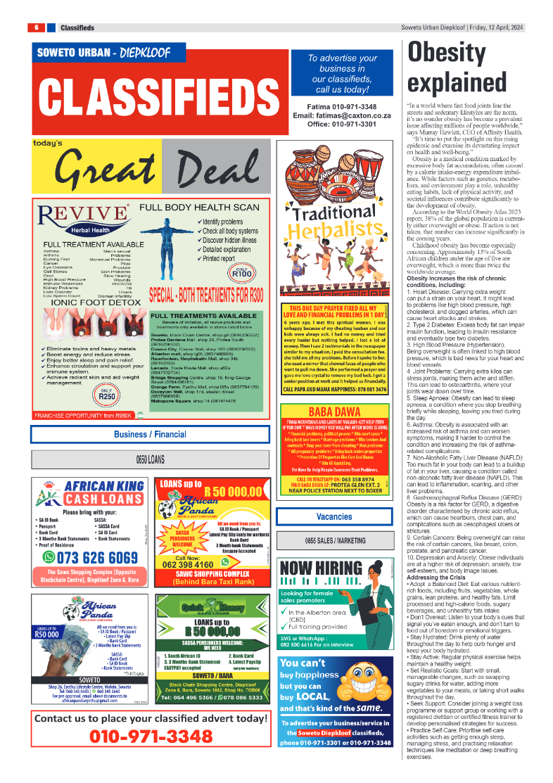 Diepkloof: 12 April 2024 page 6