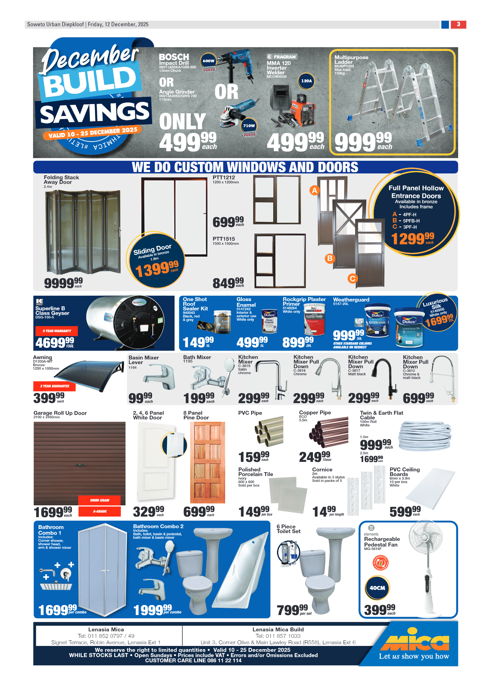 Diepkloof: 12 December 2025 page 3