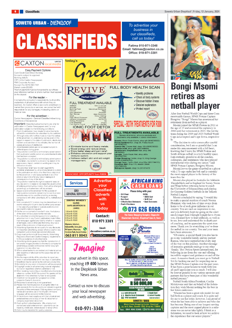 Diepkloof: 12 January 2024 page 6