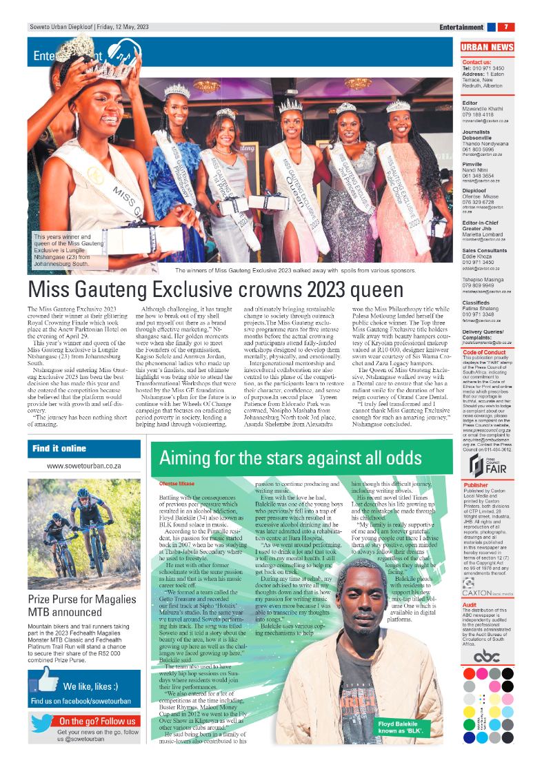 Diepkloof: 12 May 2023 page 7