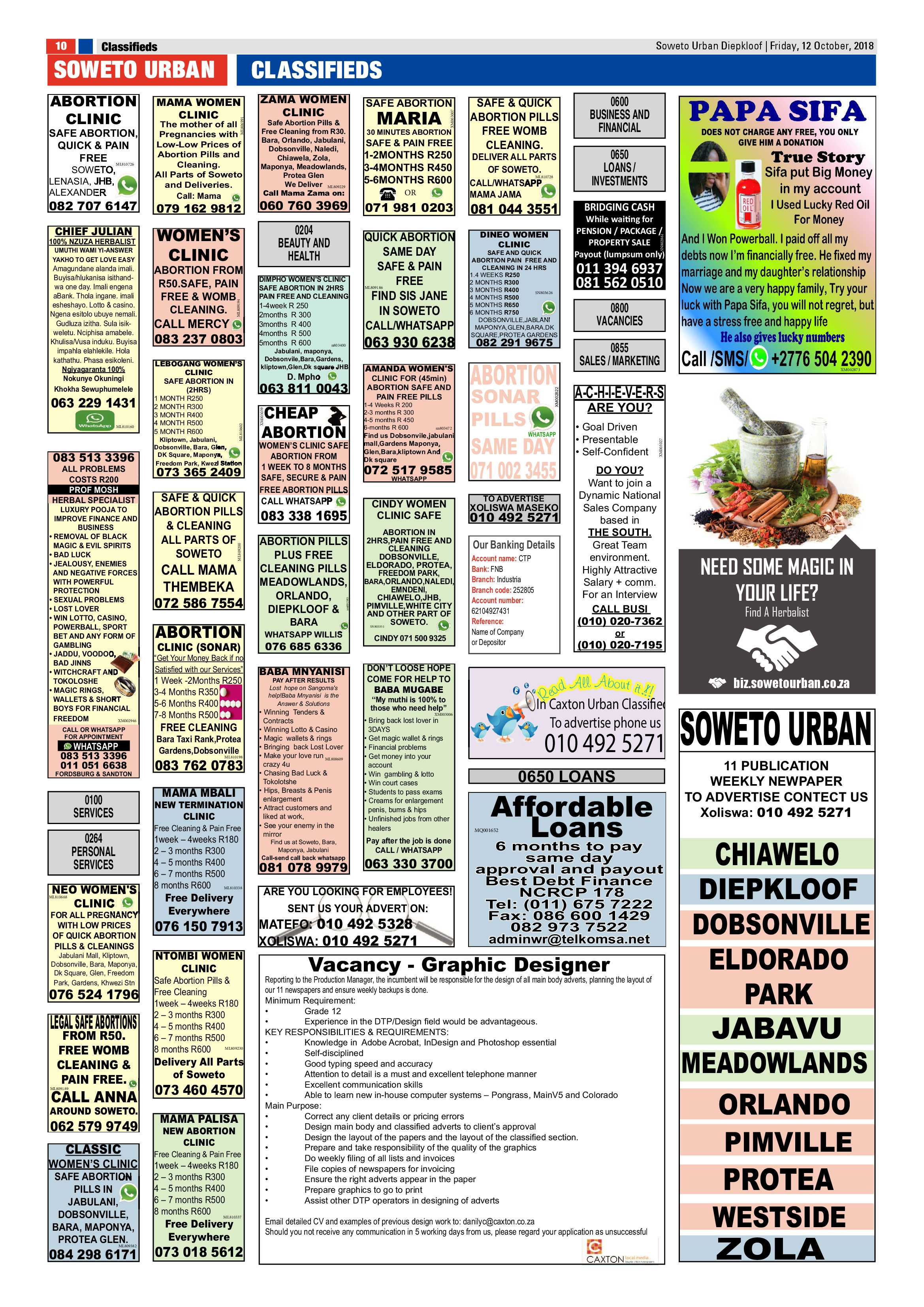 Diepkloof – October 12, 2018 issue page 10