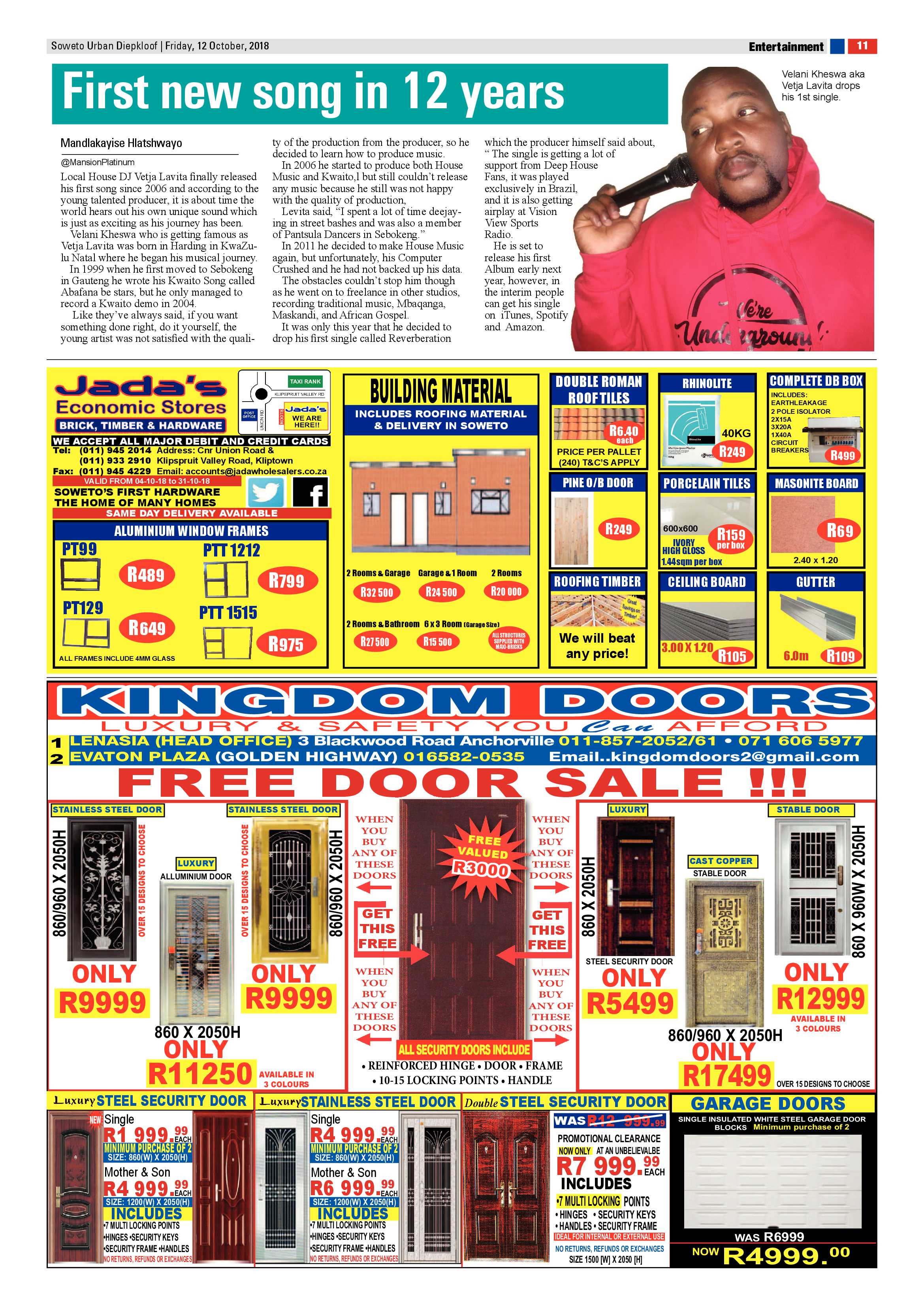 Diepkloof – October 12, 2018 issue page 11