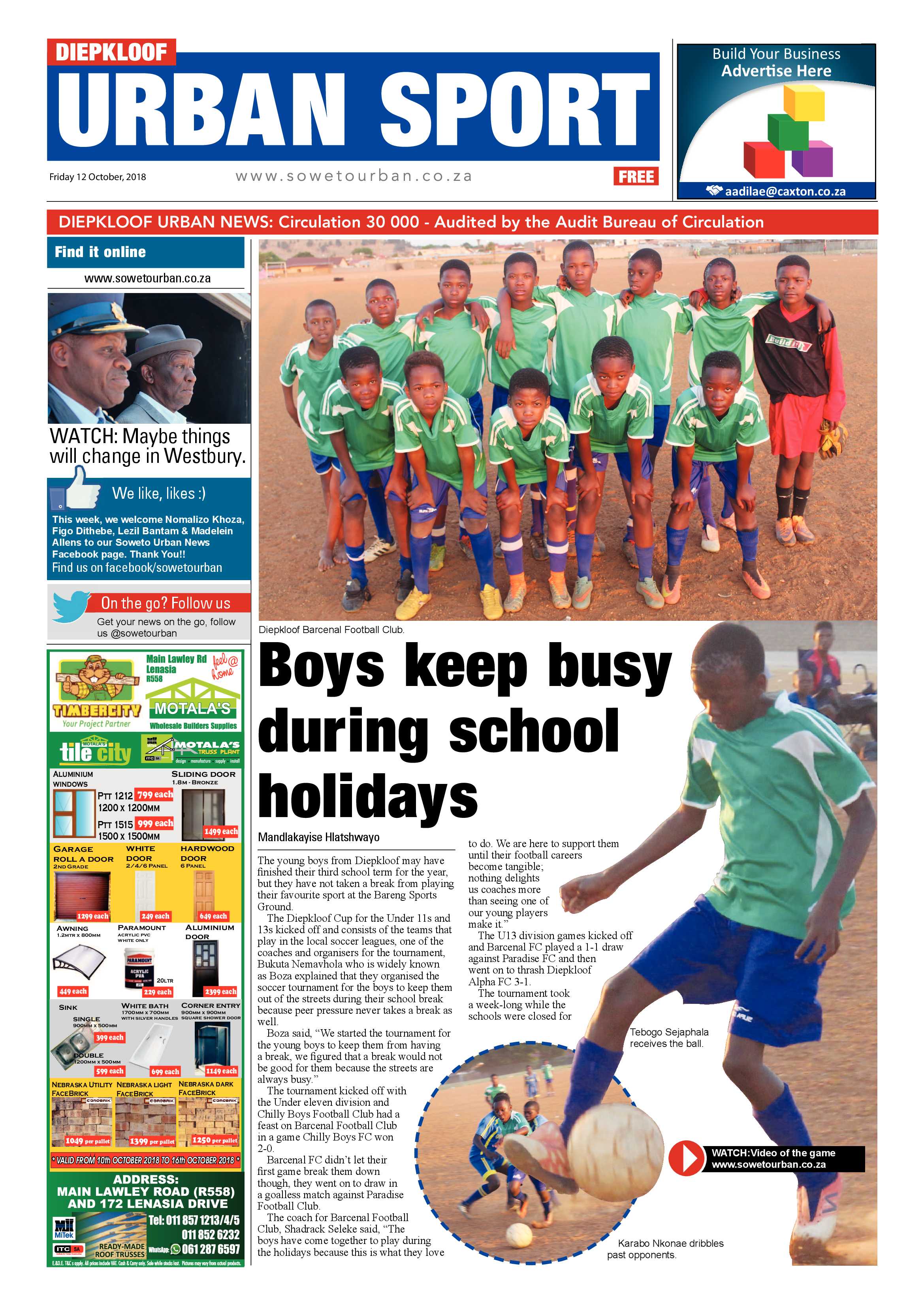 Diepkloof – October 12, 2018 issue page 12