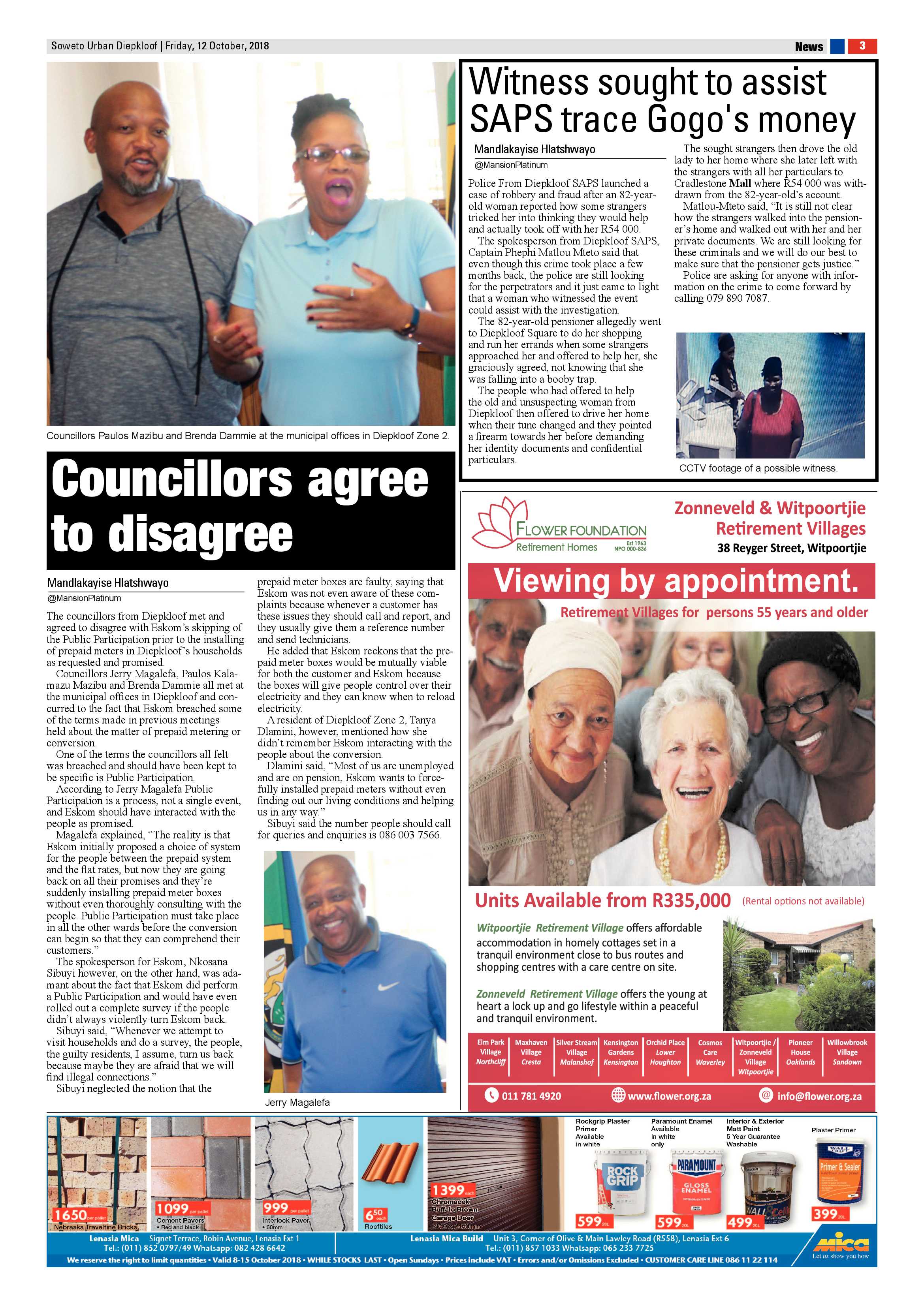 Diepkloof – October 12, 2018 issue page 3