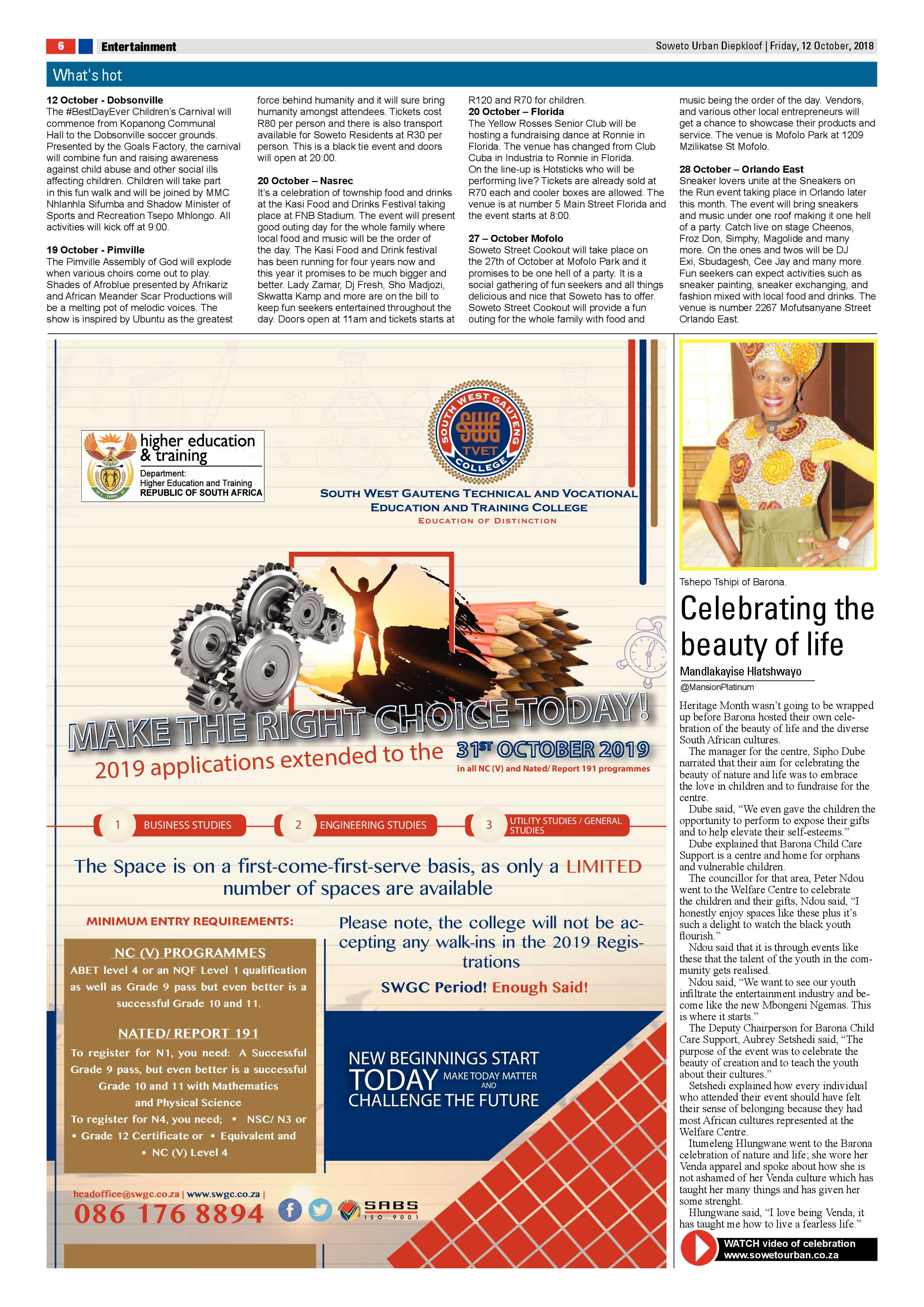 Diepkloof – October 12, 2018 issue page 6