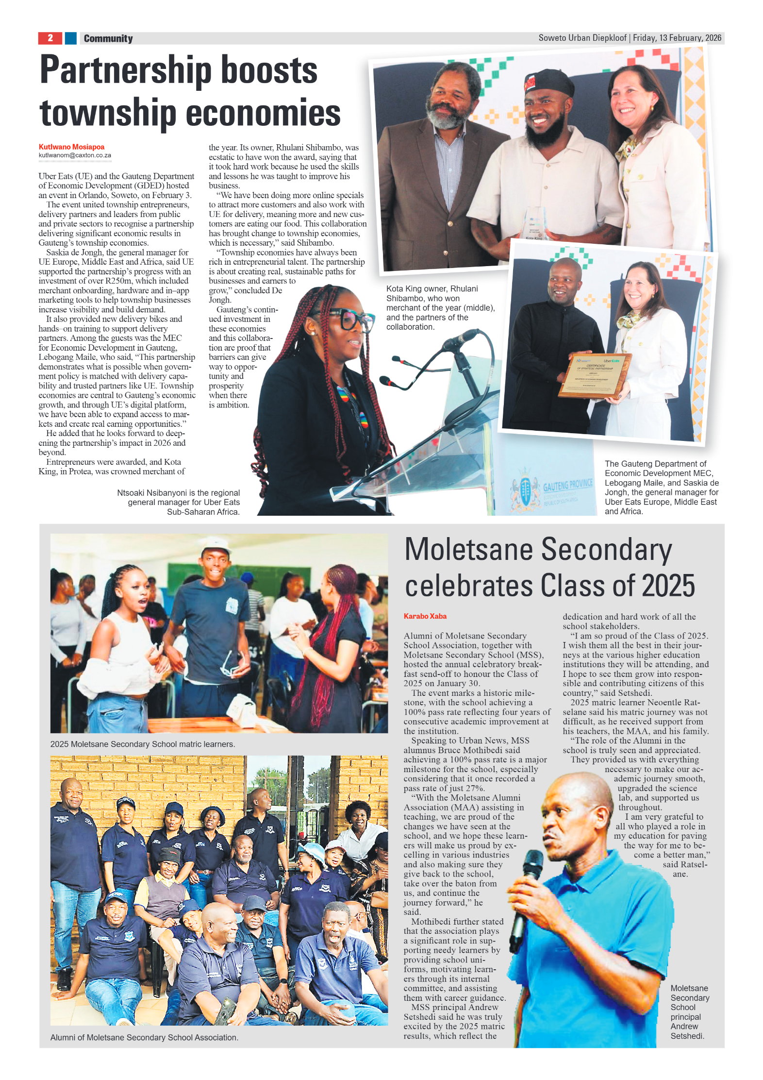 Diepkloof: 13 February 2026 page 2