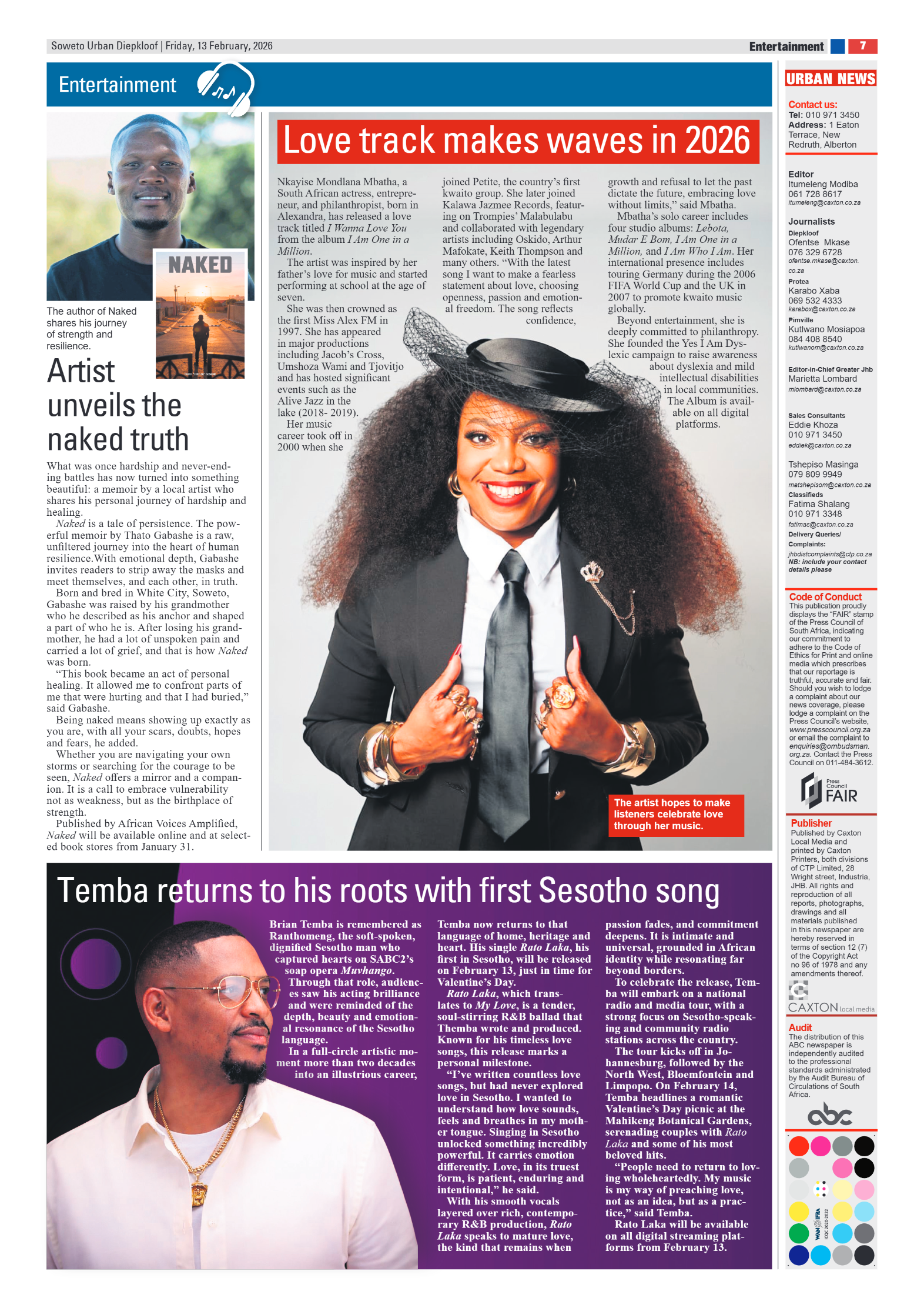 Diepkloof: 13 February 2026 page 7