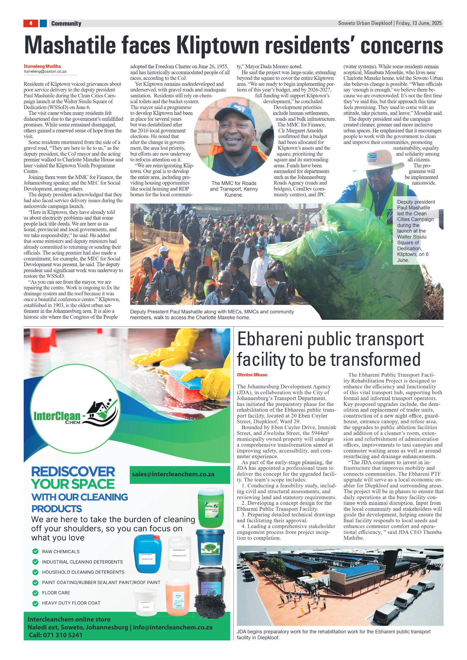 Diepkloof: 13 June 2025 page 4