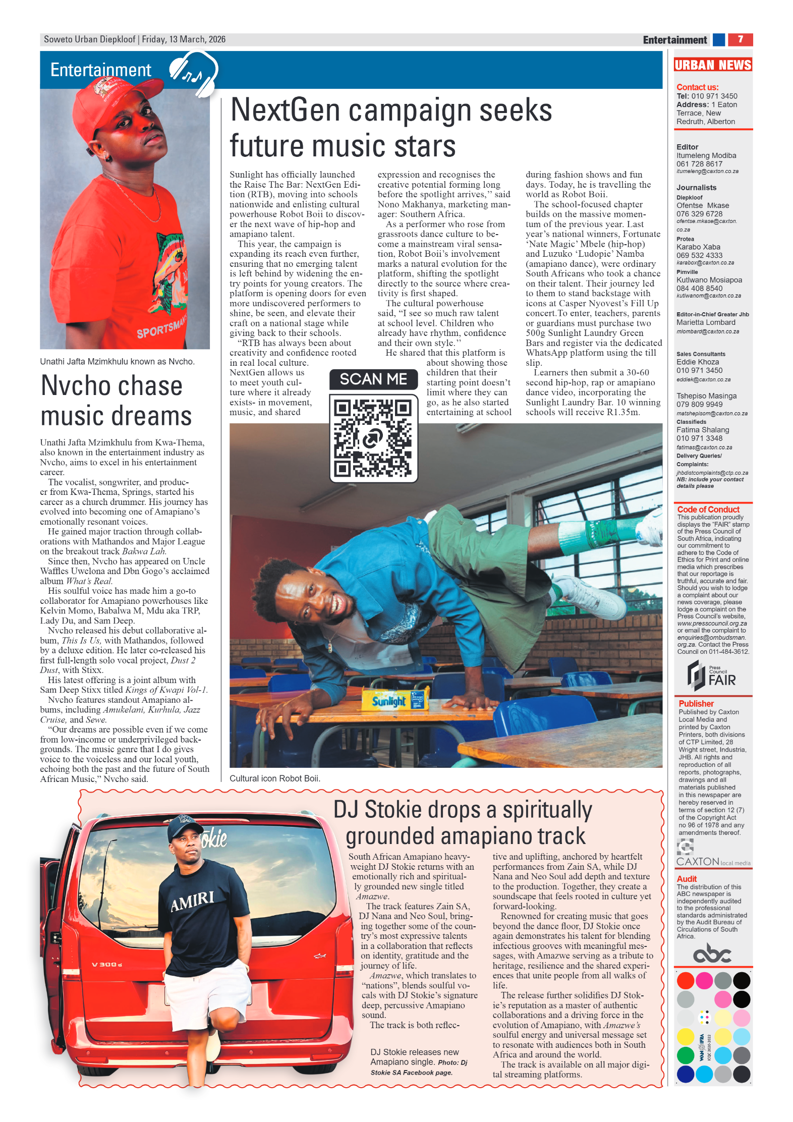 Diepkloof: 13 March 2026 page 7