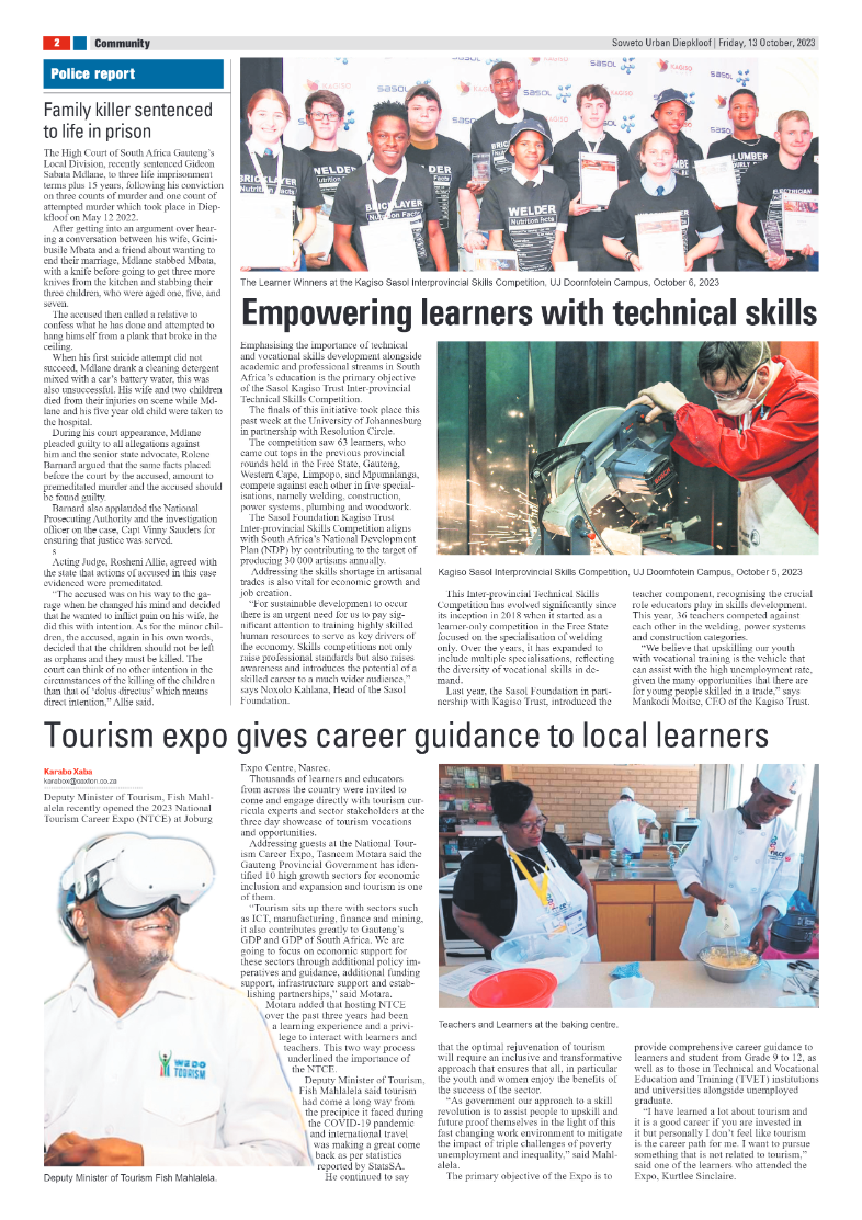 Diepkloof: 13 October 2023 page 2