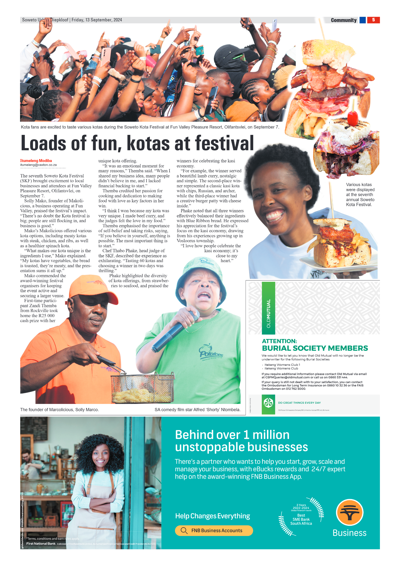 Diepkloof: 13 September 2024 page 5