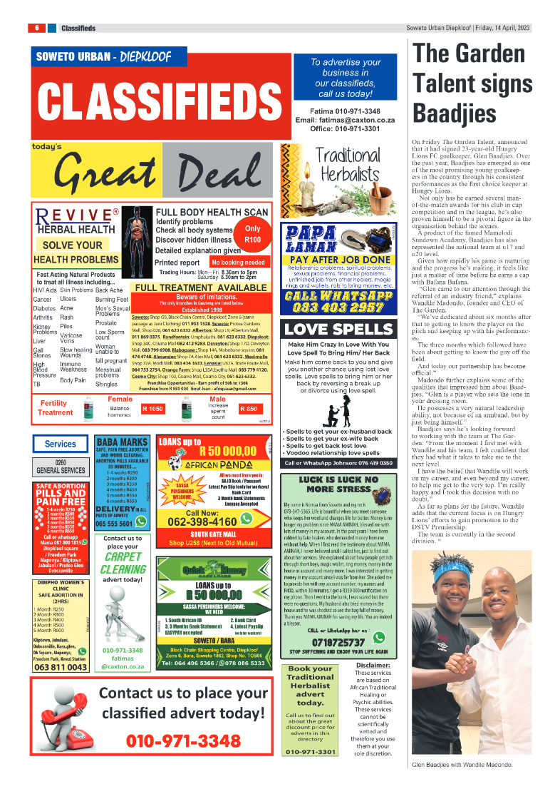 Diepkloof: 14 April 2023 page 6