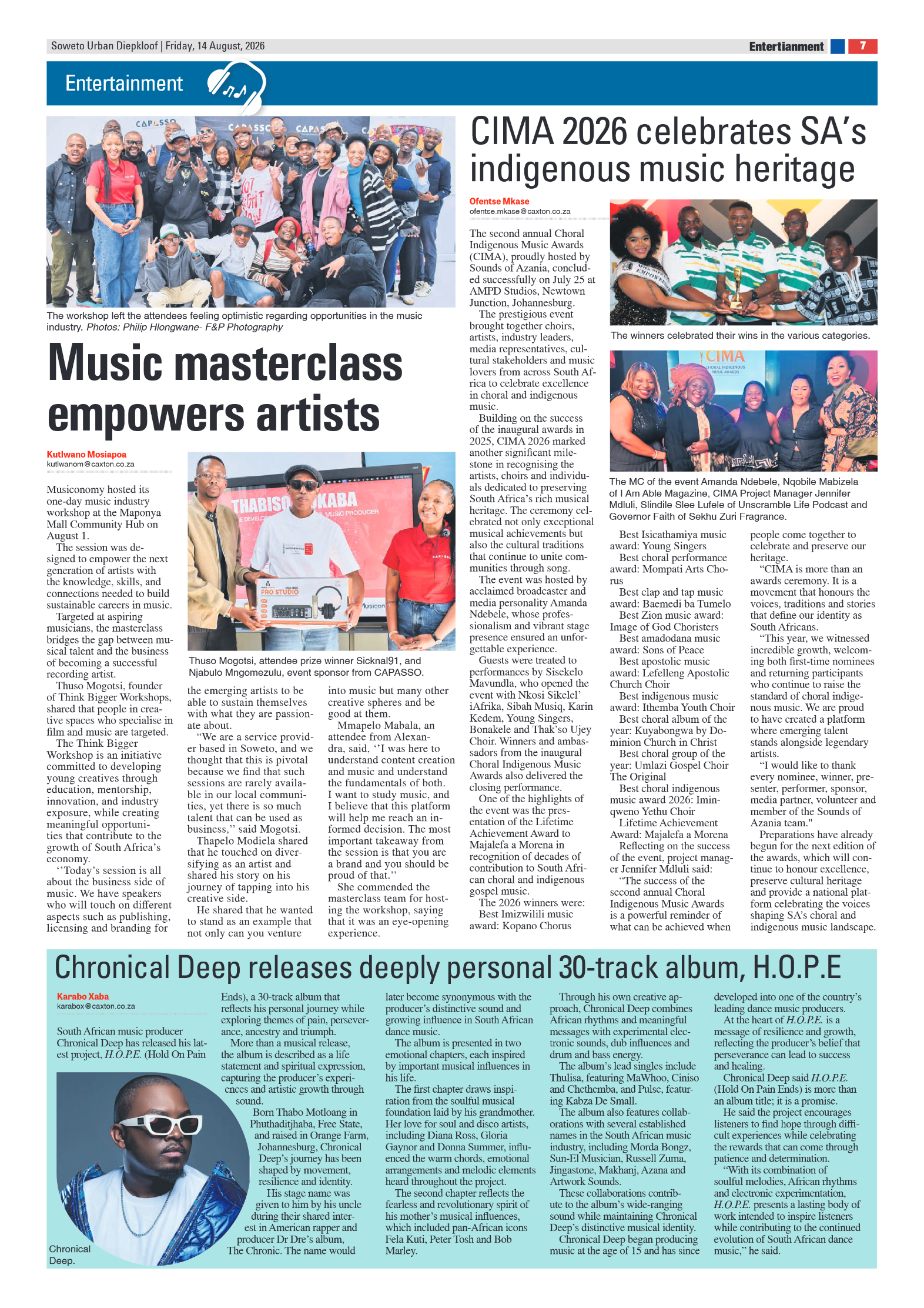 Diepkloof 14 August 2026 page 7