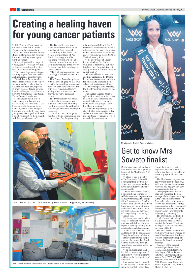 Diepkloof: 14 July 2023 page 2