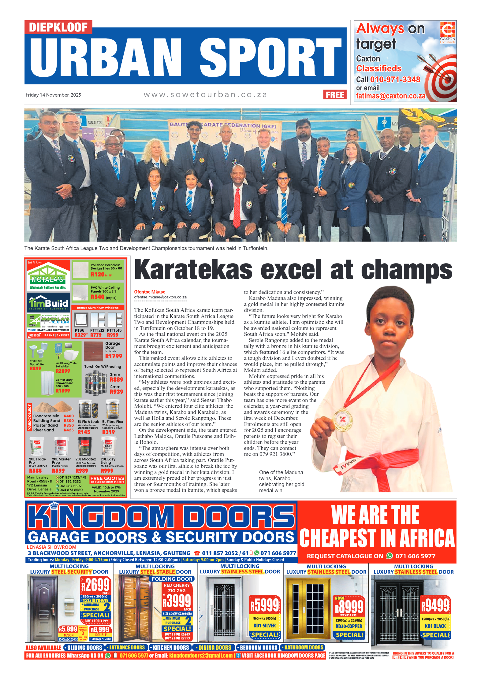 Diepkloof: 14 November 2025 page 8
