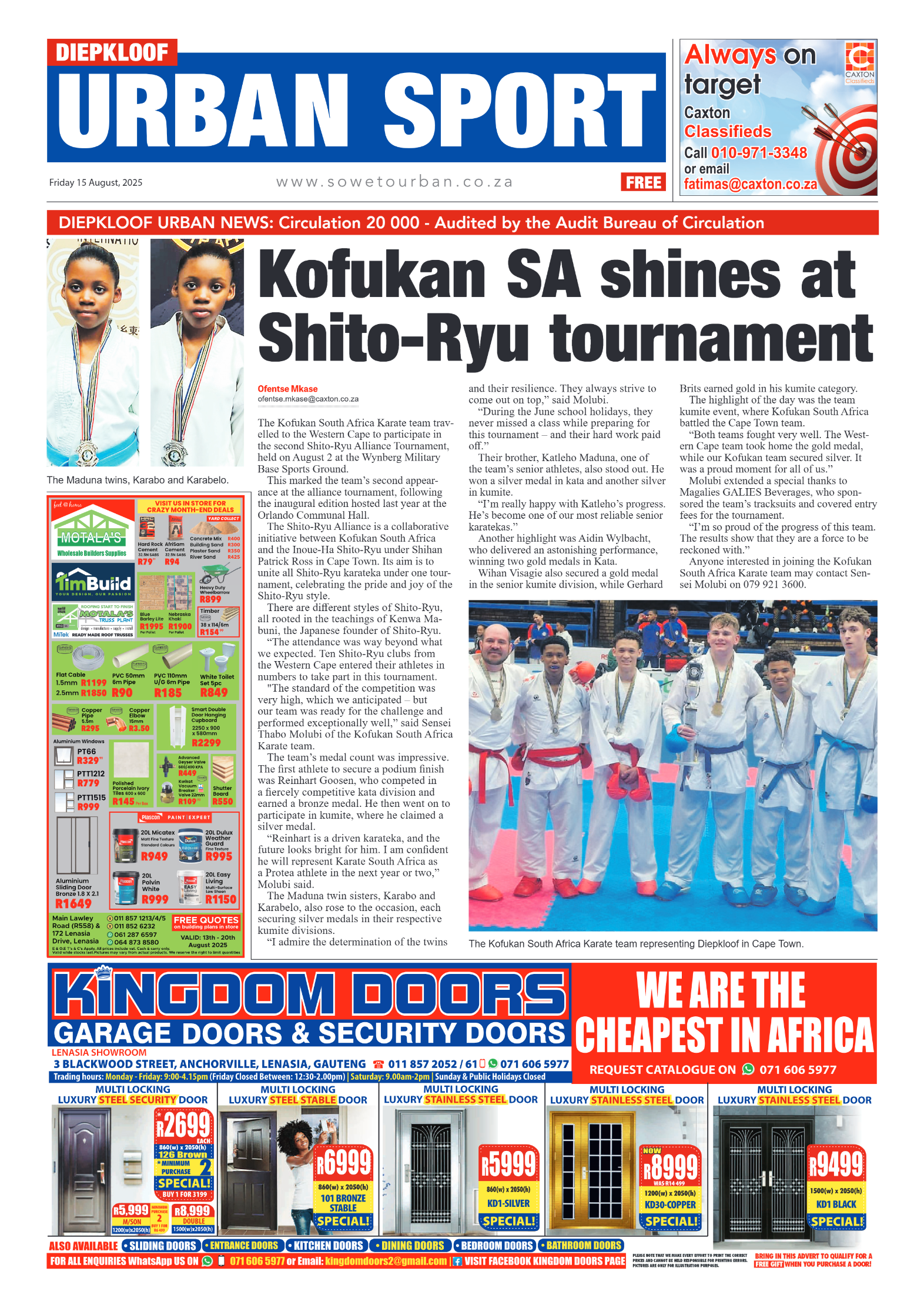 Diepkloof: 15 August 2025 page 8