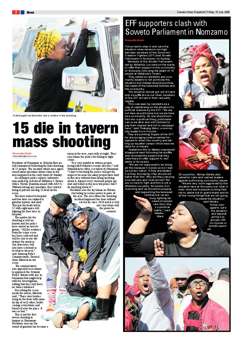 Diepkloof 15 July 2022 page 2