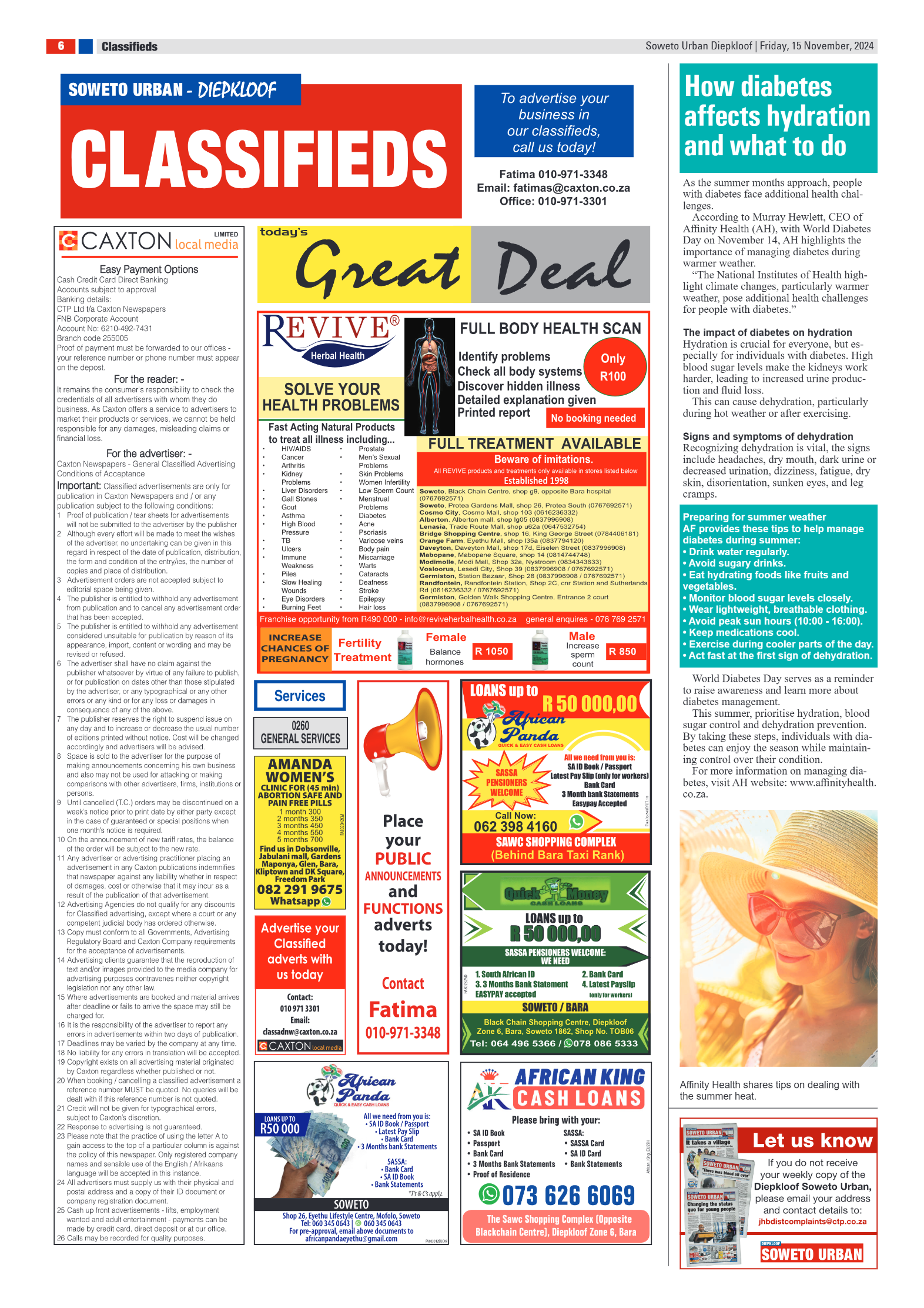 Diepkloof: 15 November 2024 page 6