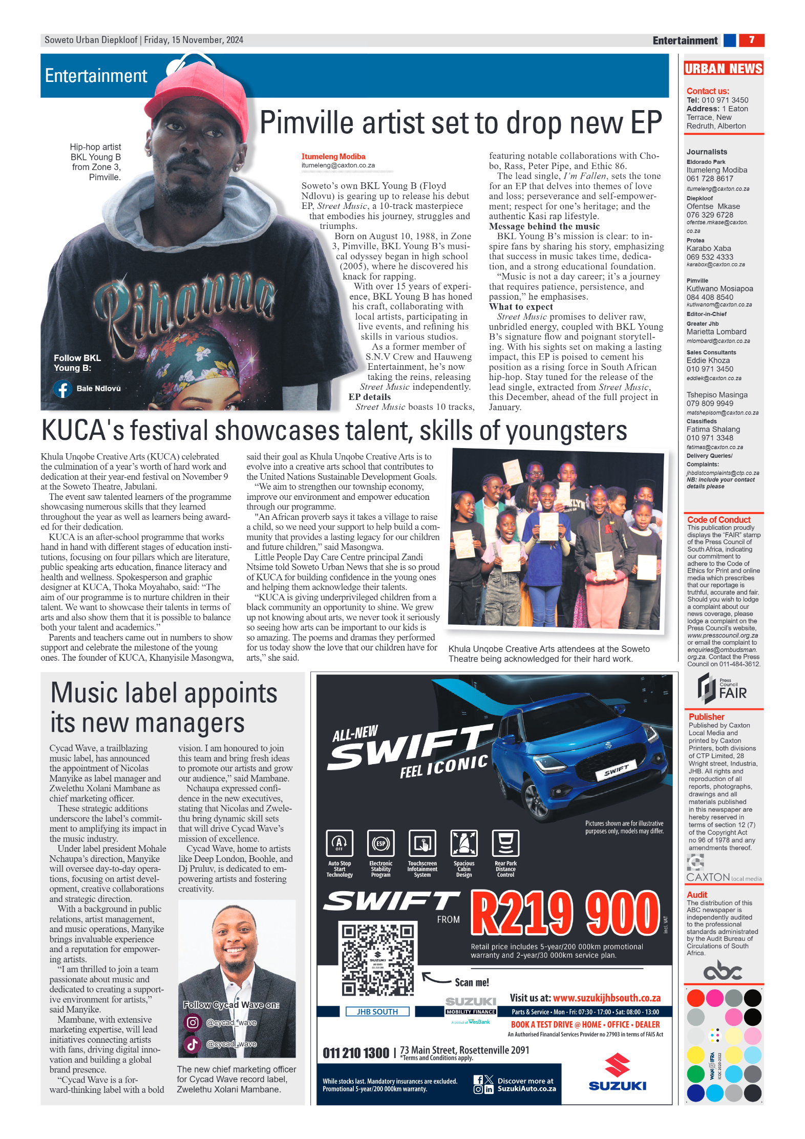 Diepkloof: 15 November 2024 page 7