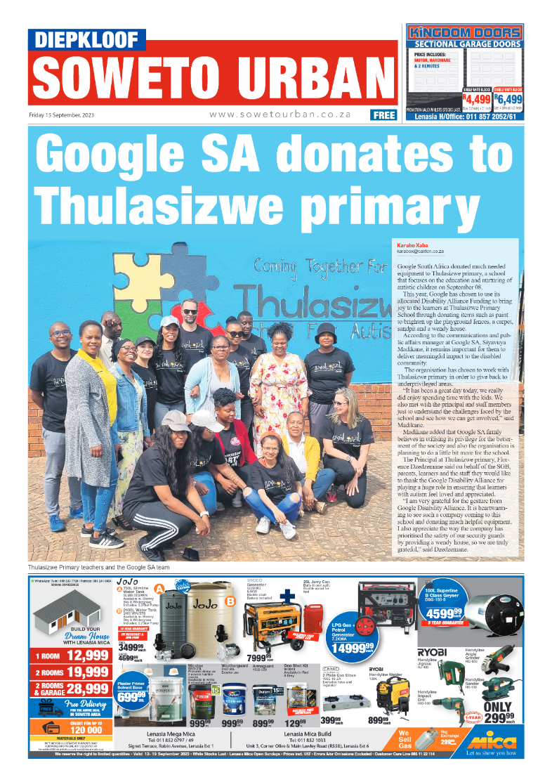 Diepkloof: 15 September 2023 page 1