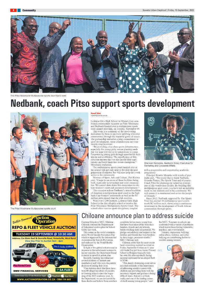 Diepkloof: 15 September 2023 page 2