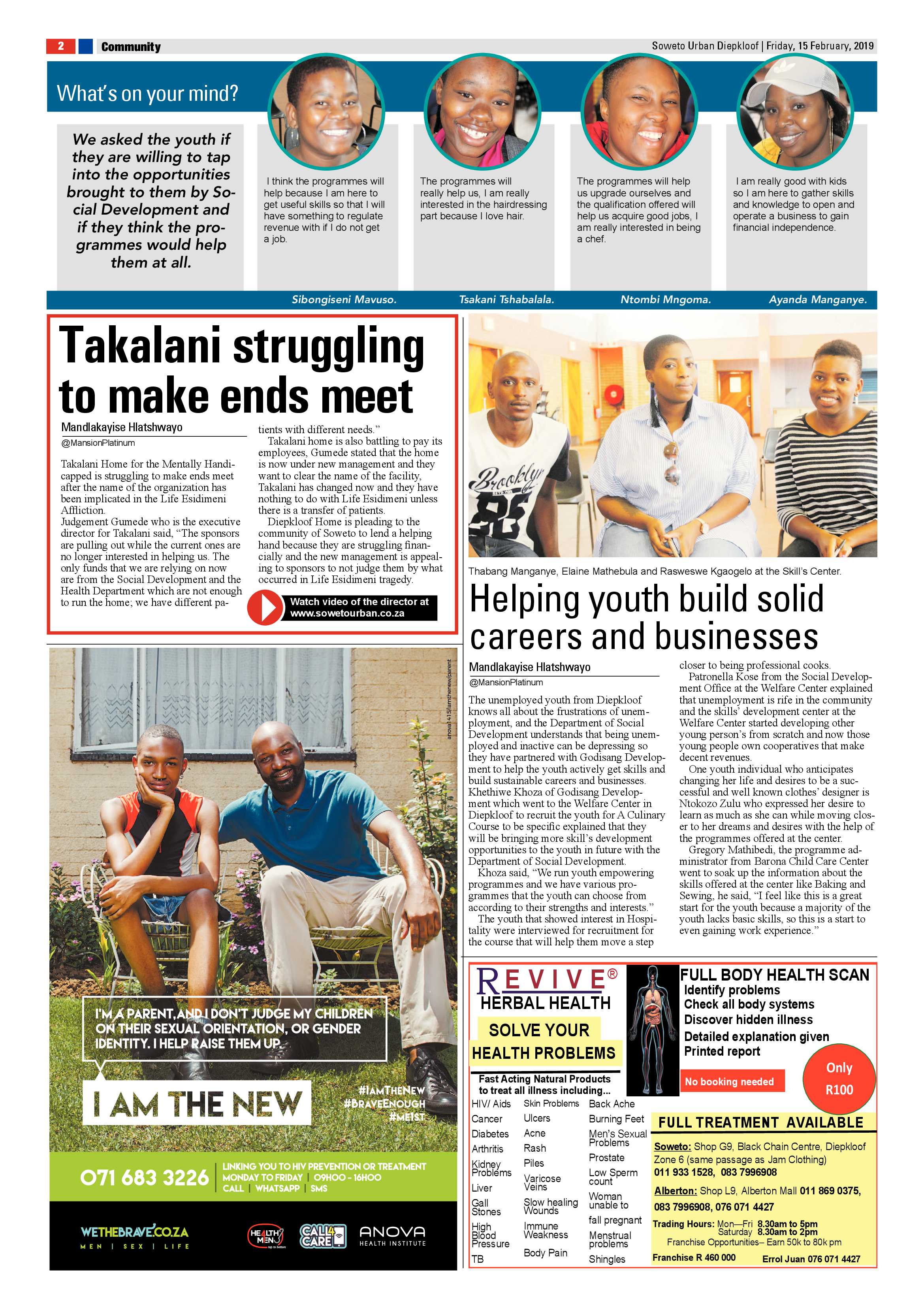 Diepkloof News – February 15, 2019 page 2