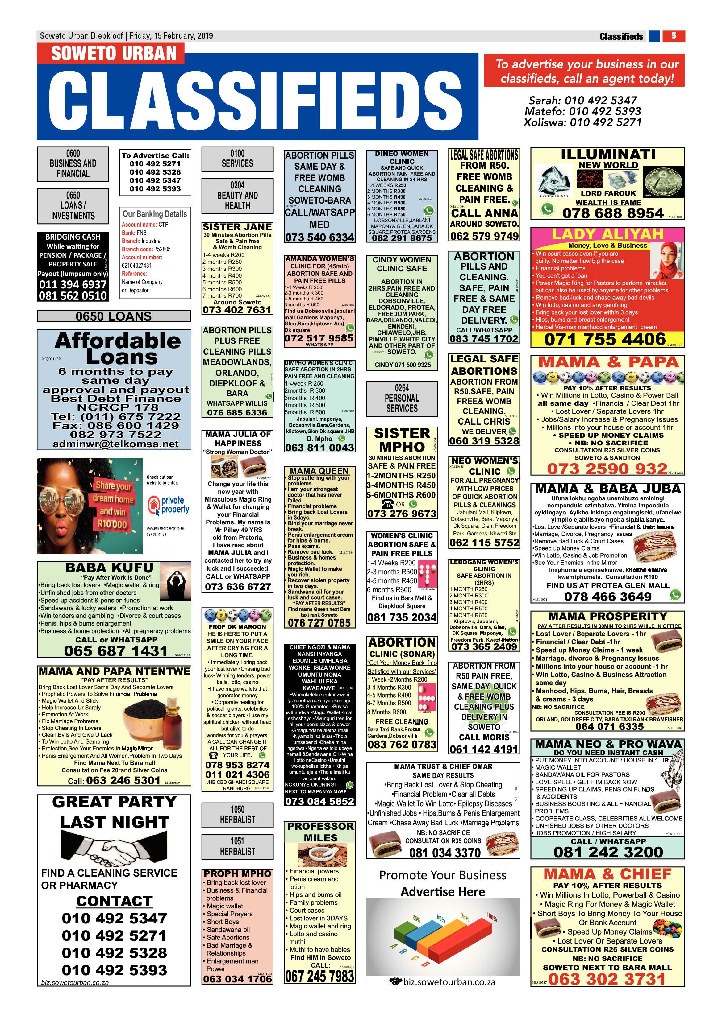Diepkloof News – February 15, 2019 page 5
