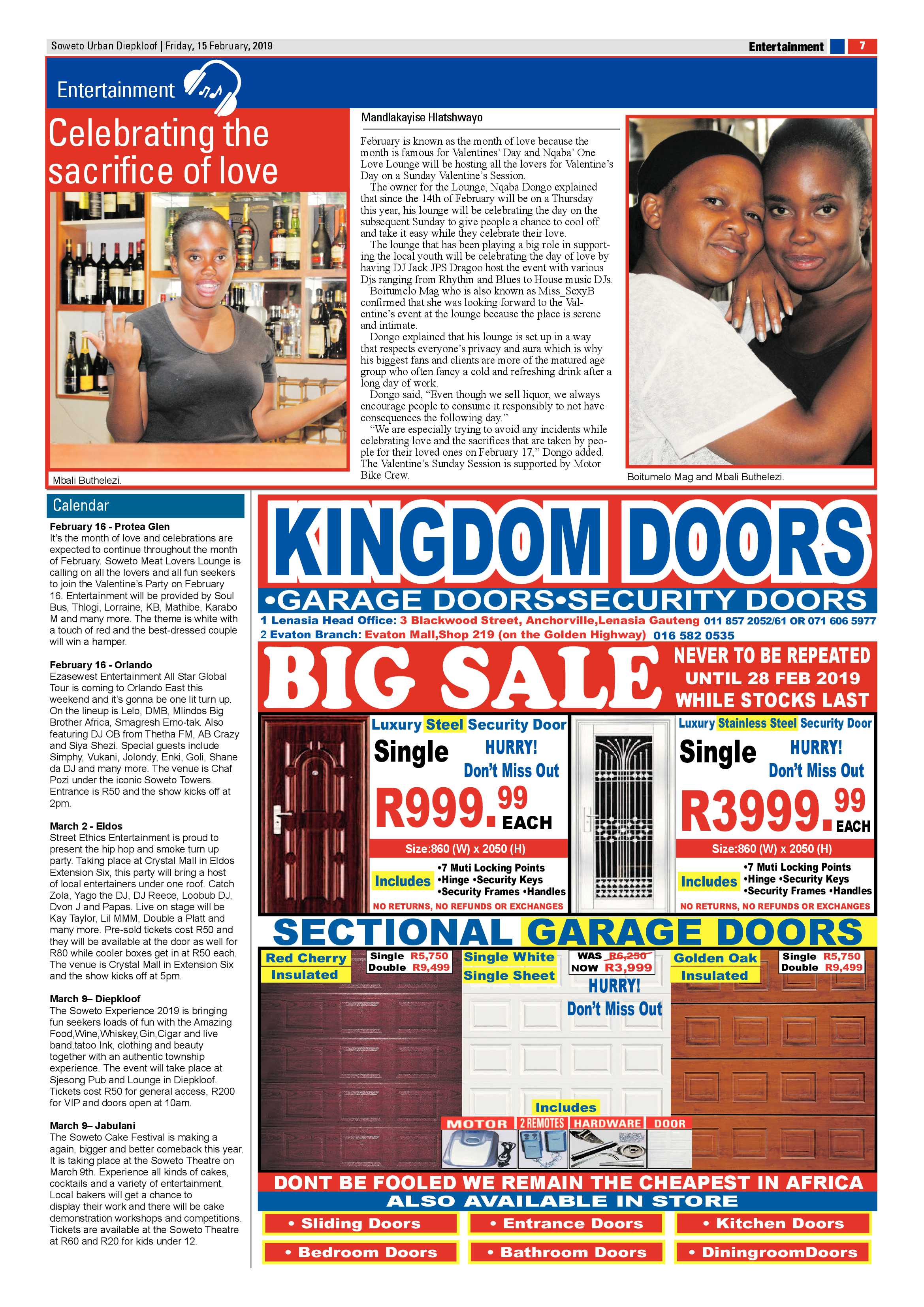 Diepkloof News – February 15, 2019 page 7