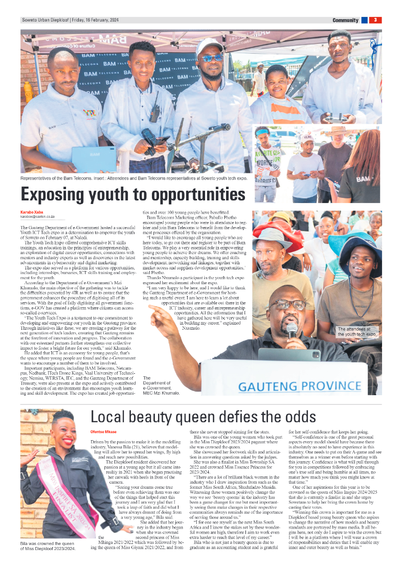 Diepkloof: 16 February 2024 page 3