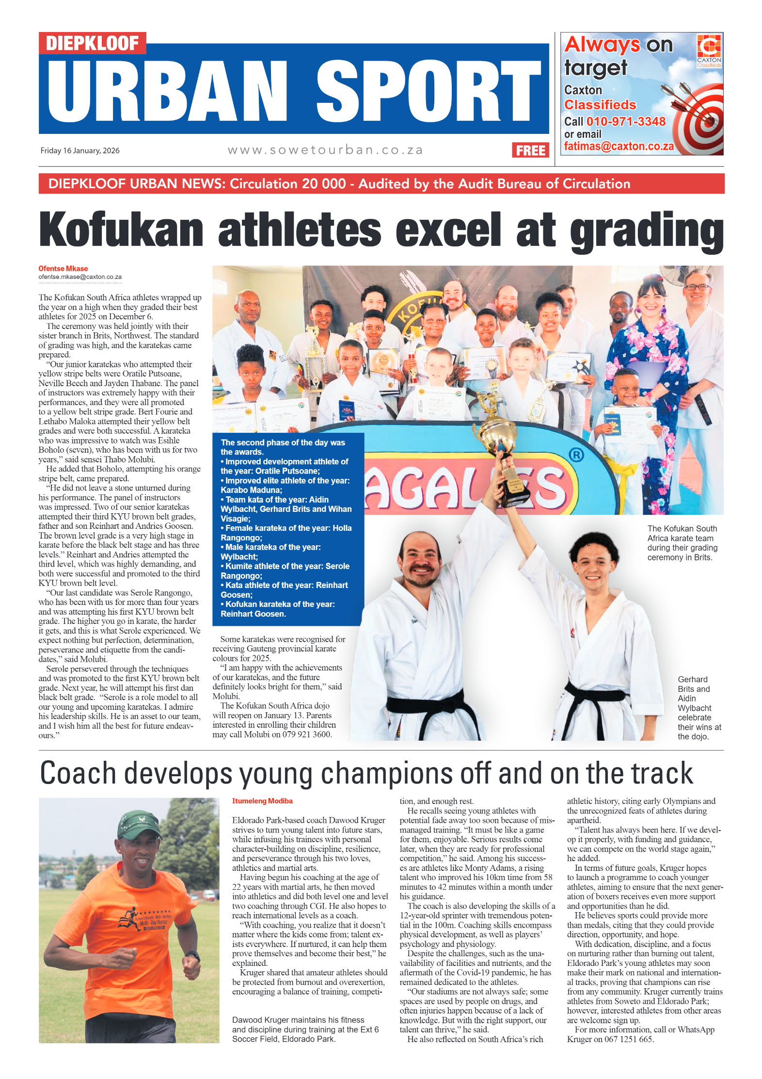 Diepkloof: 16 January 2026 page 8