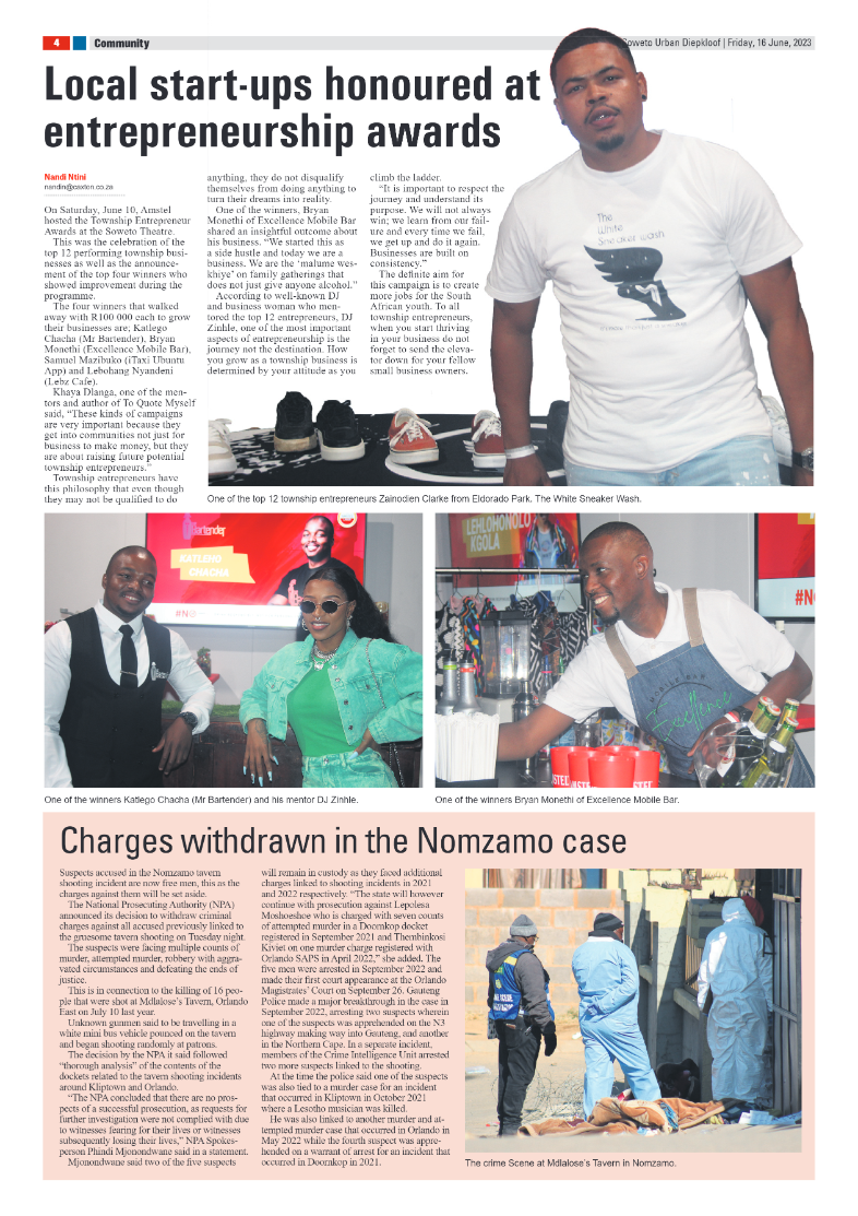 Diepkloof: 16 June 2023 page 4