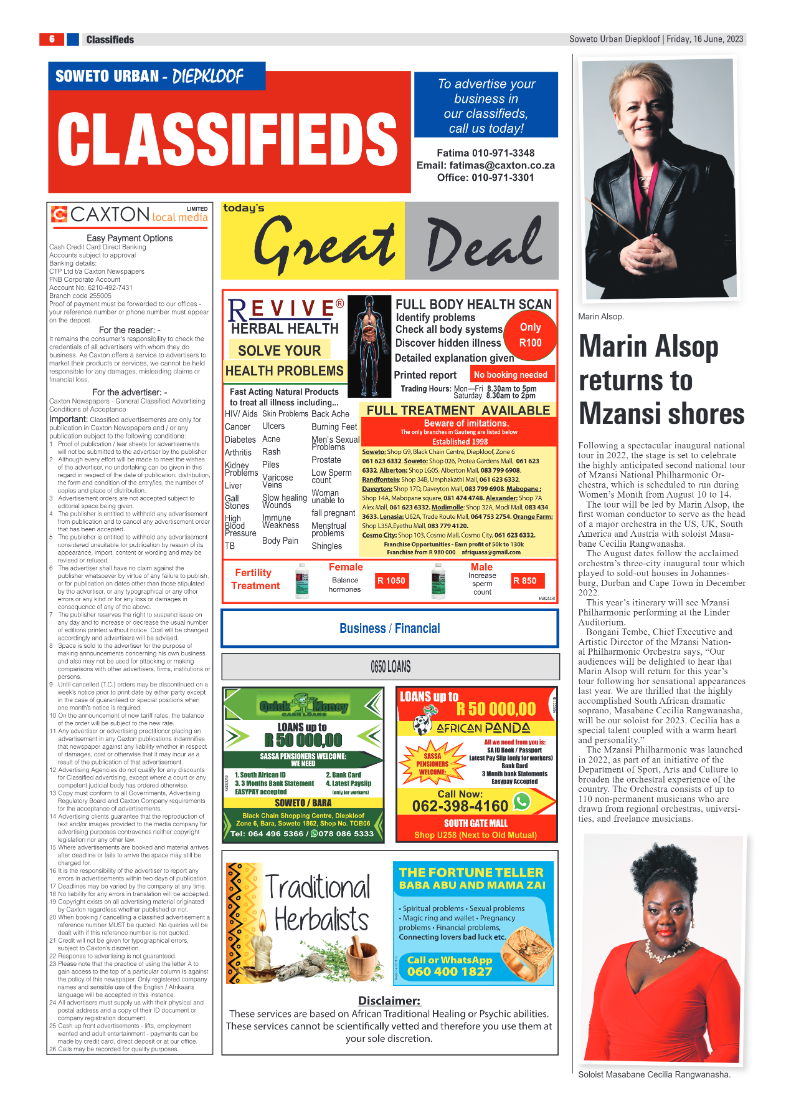 Diepkloof: 16 June 2023 page 6