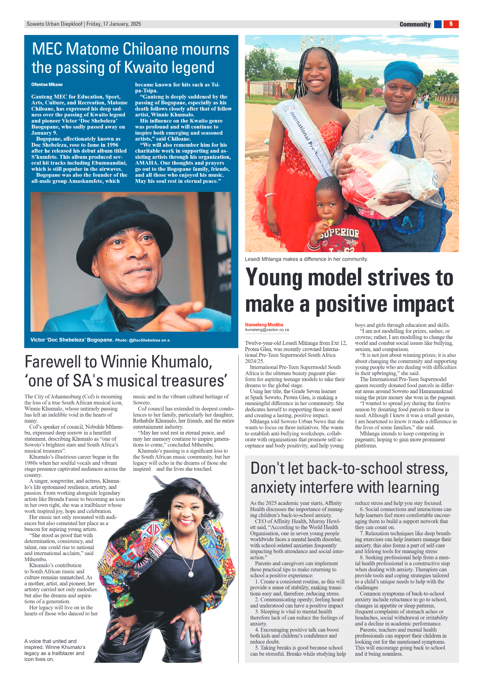 Diepkloof: 17 January 2025 page 5
