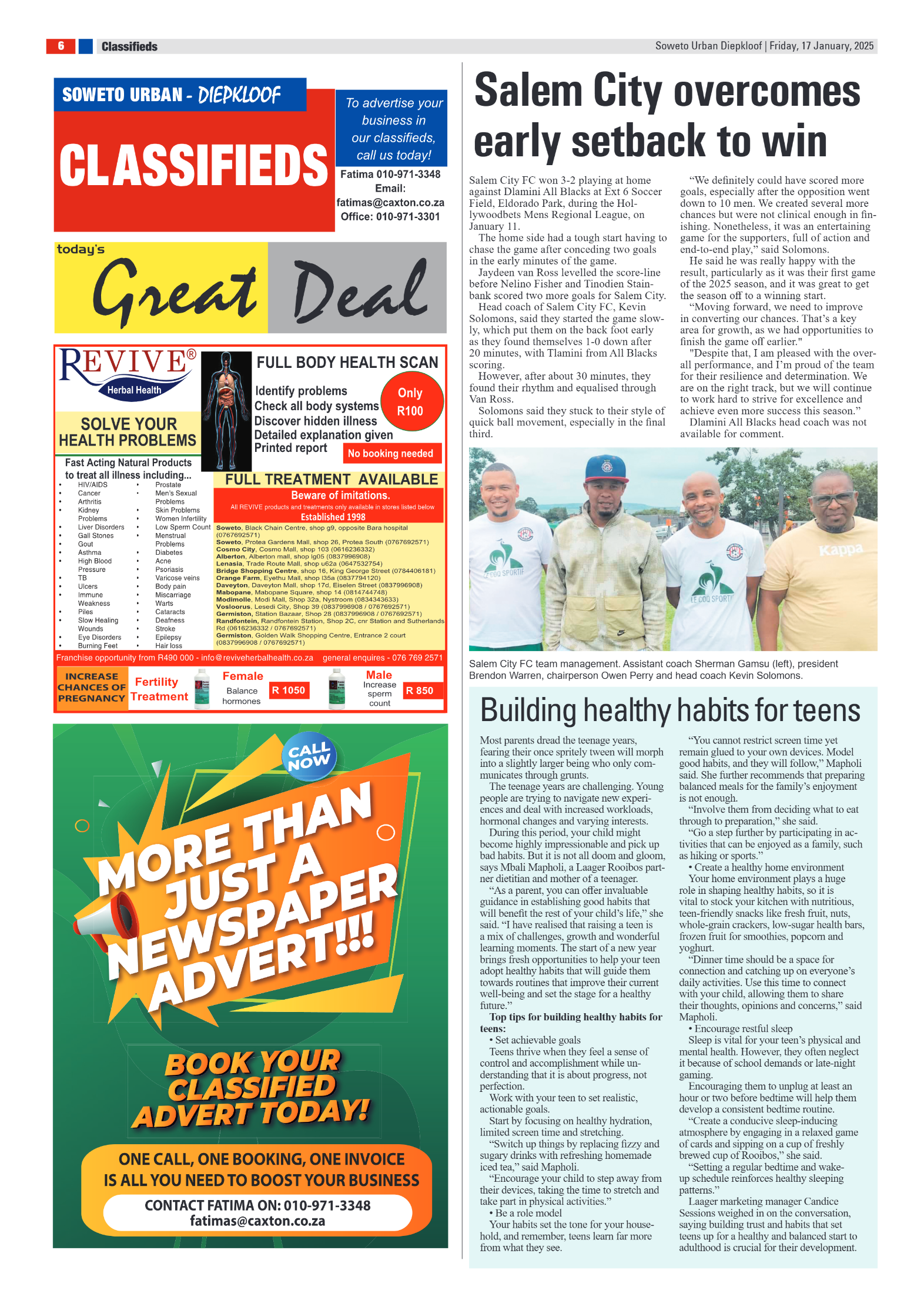 Diepkloof: 17 January 2025 page 6