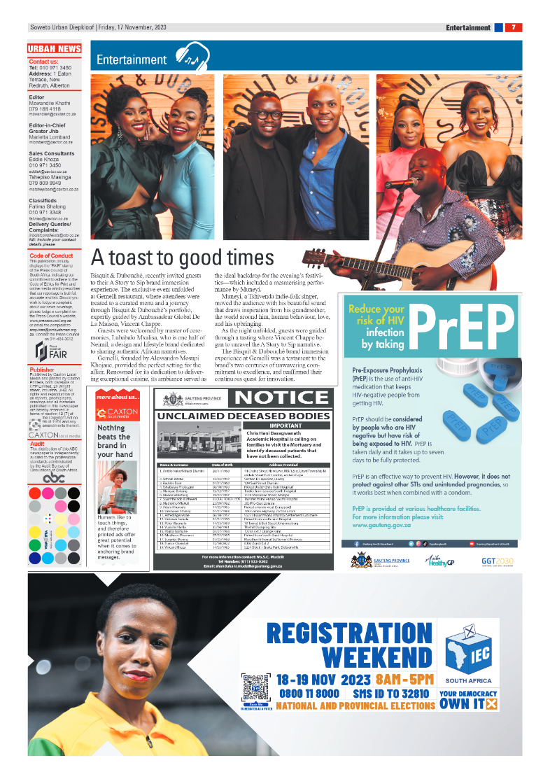 Diepkloof: 17 November 2023 page 7