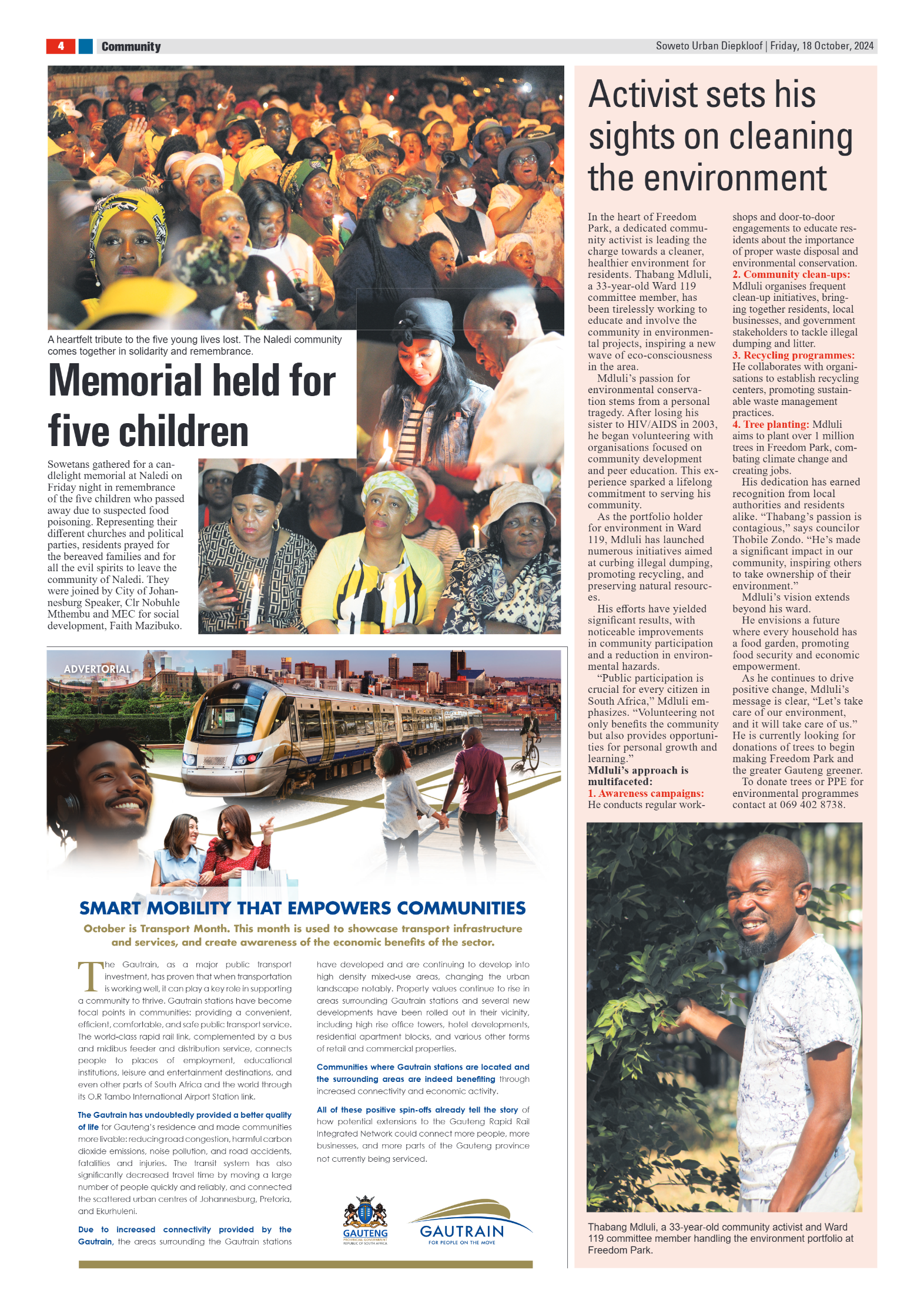 Diepkloof: 18 October 2024 page 4